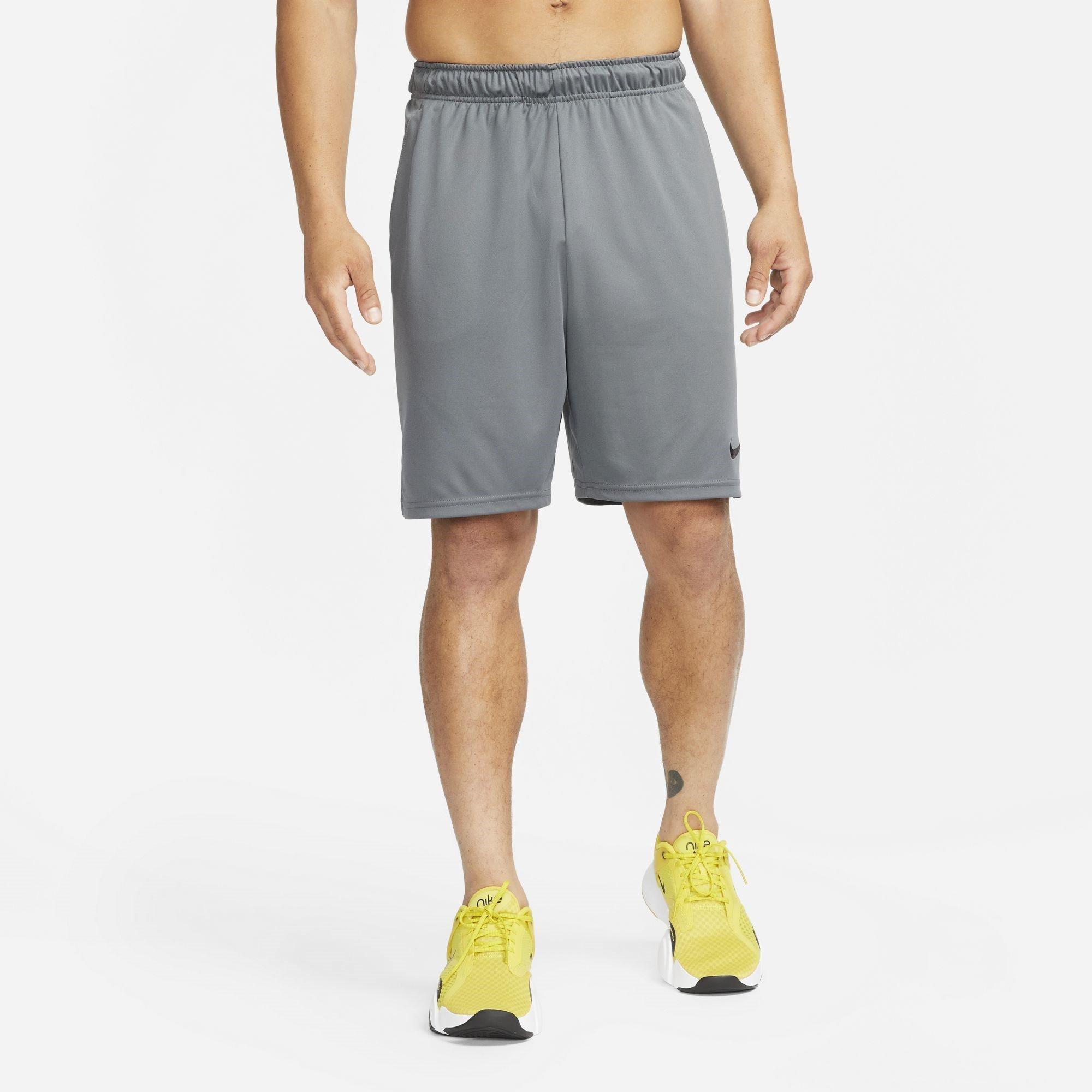 Cinzento - Nike - Dri-FIT Training Shorts Mens - 5