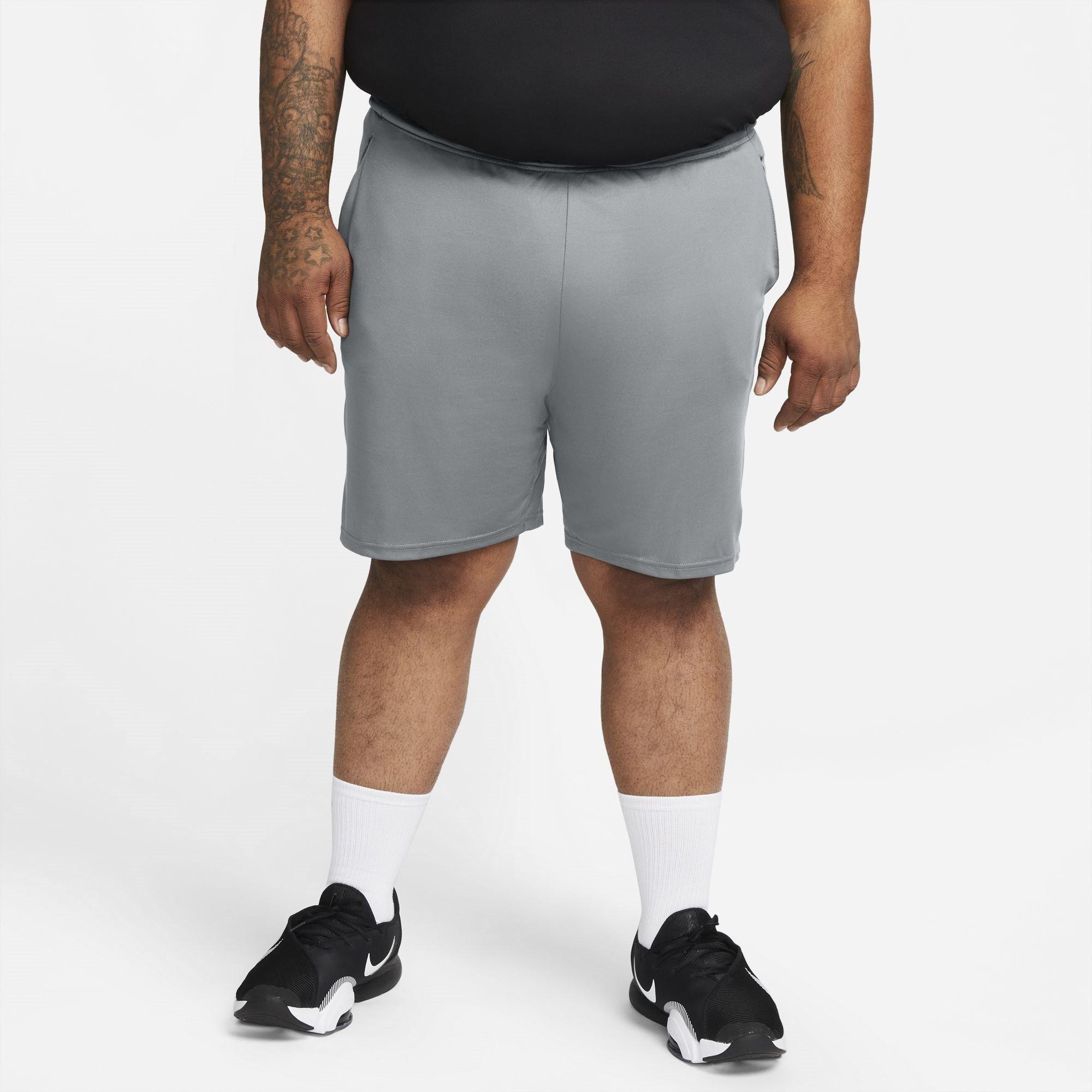 Cinzento - Nike - Dri-FIT Training Shorts Mens - 7