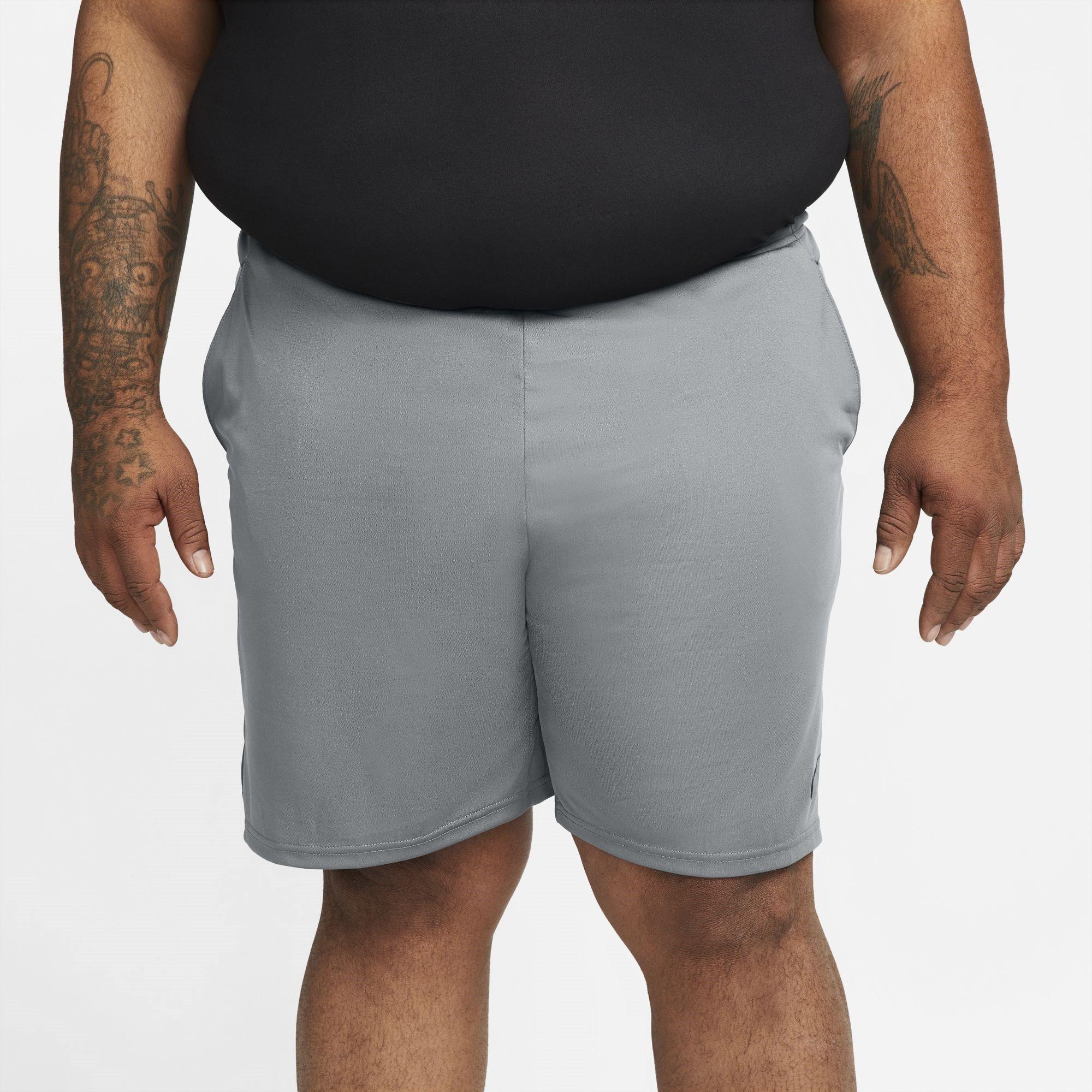 Cinzento - Nike - Dri-FIT Training Shorts Mens - 8