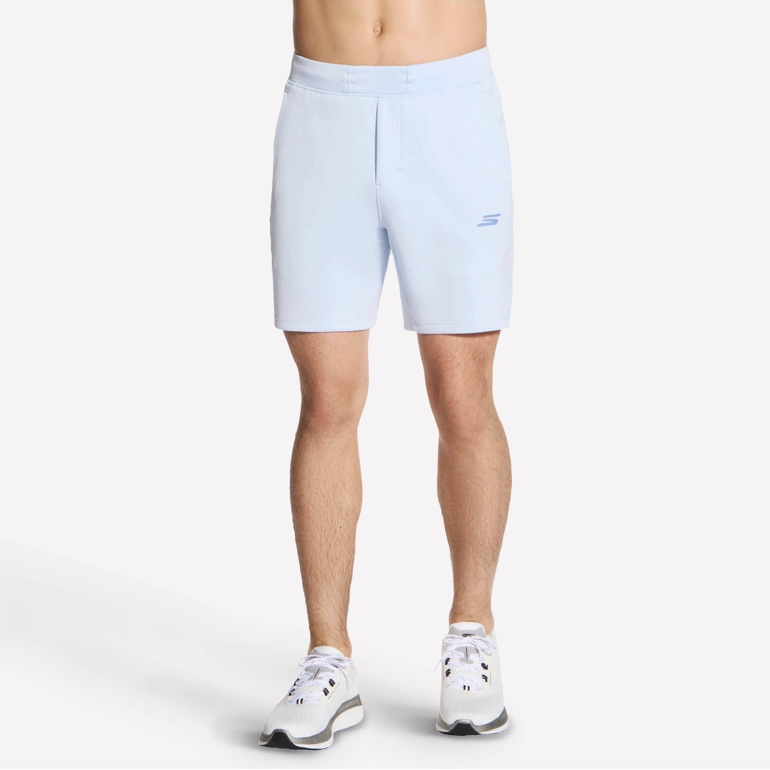 Blue/Silver - Skechers - Men's Harry Kane Skechcloud Elevate Performance Gym Shorts - 1