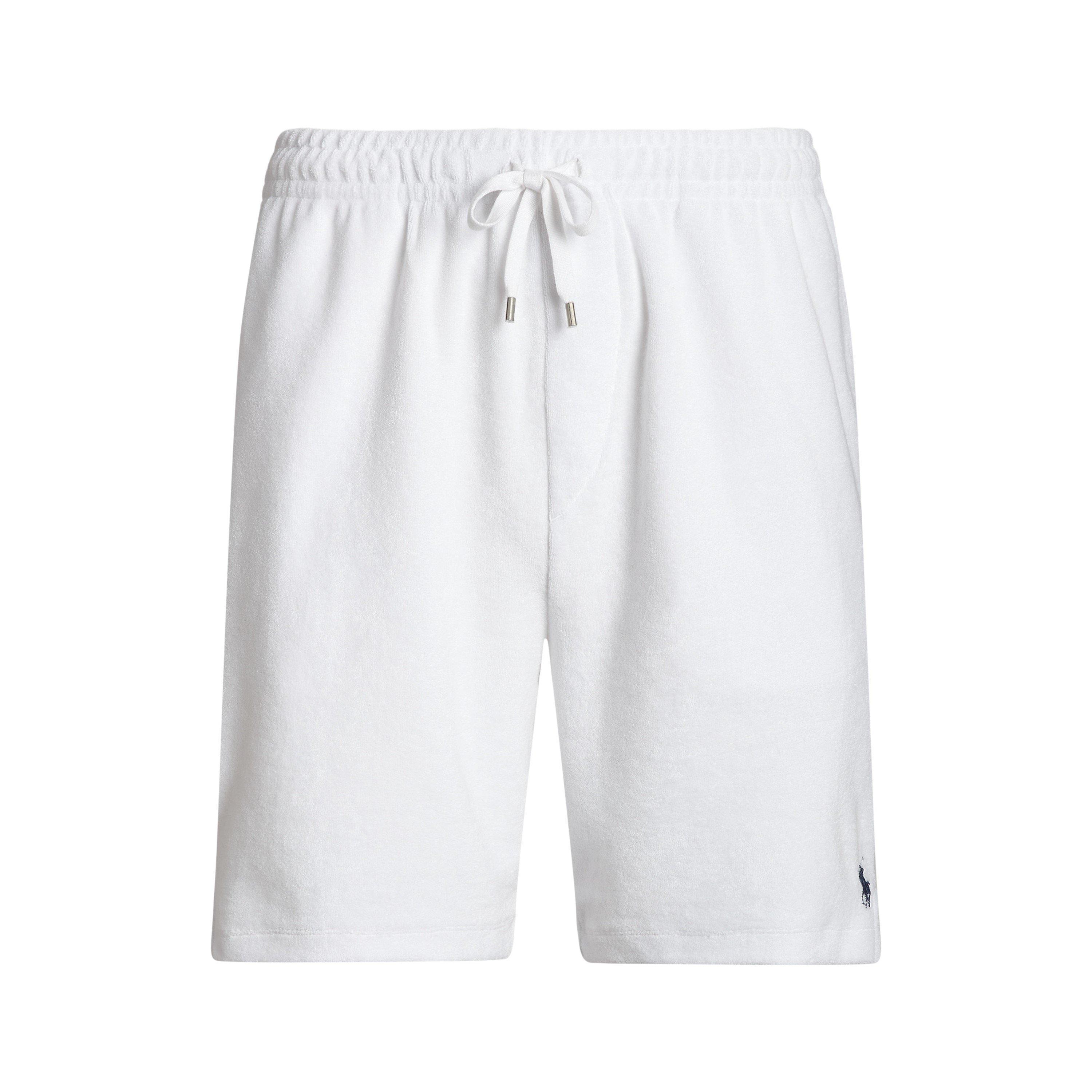 Polo Ralph Lauren Logo Jersey Shorts - White - XL