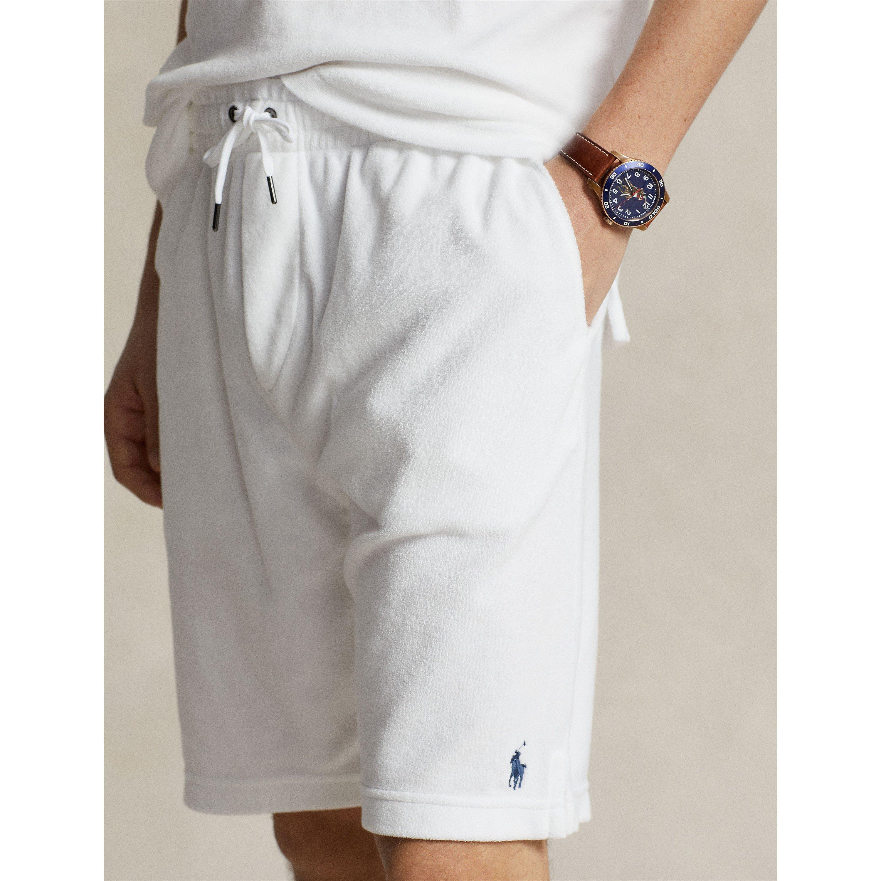 White - Polo Ralph Lauren - Logo Jersey Shorts - 4