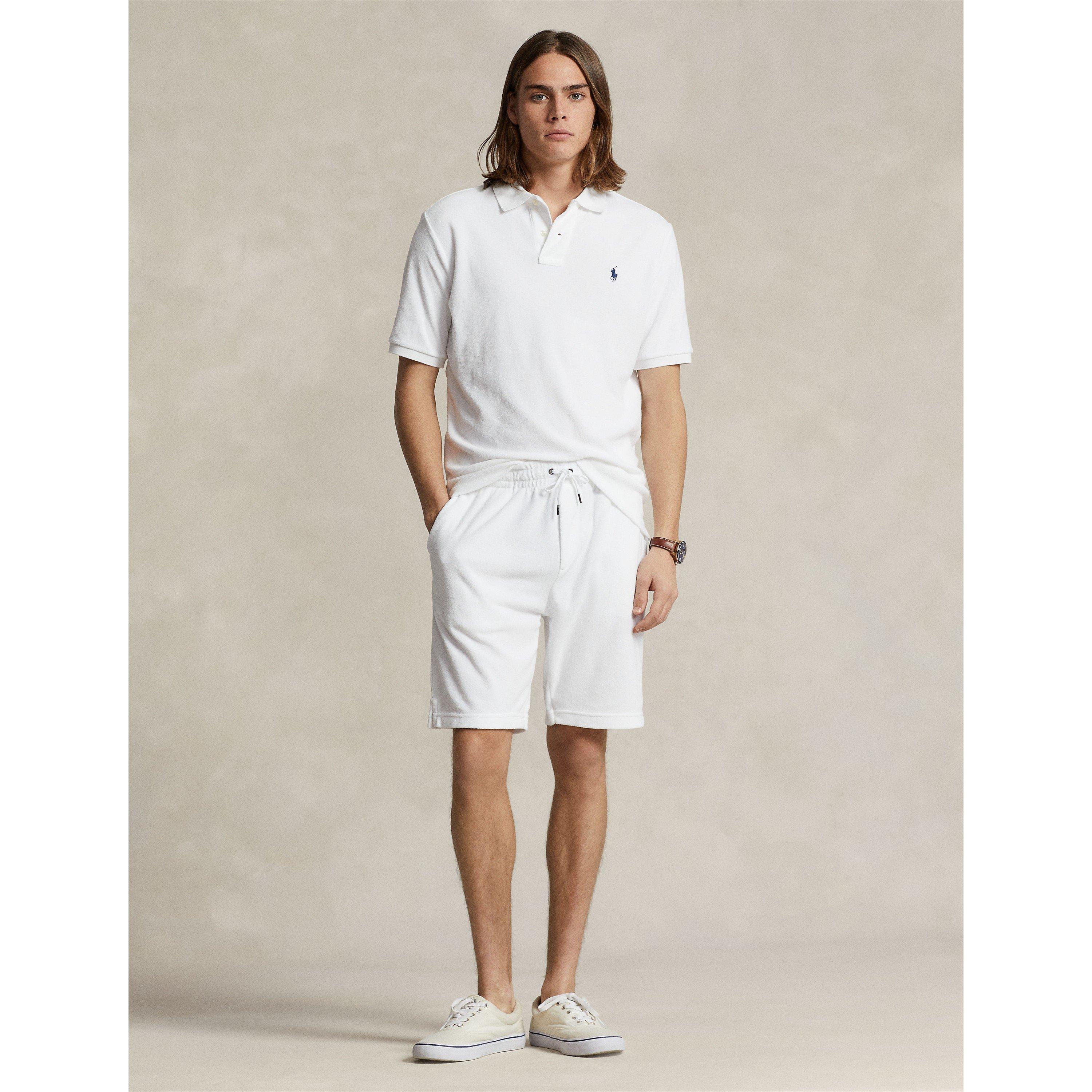 White - Polo Ralph Lauren - Logo Jersey Shorts - 5
