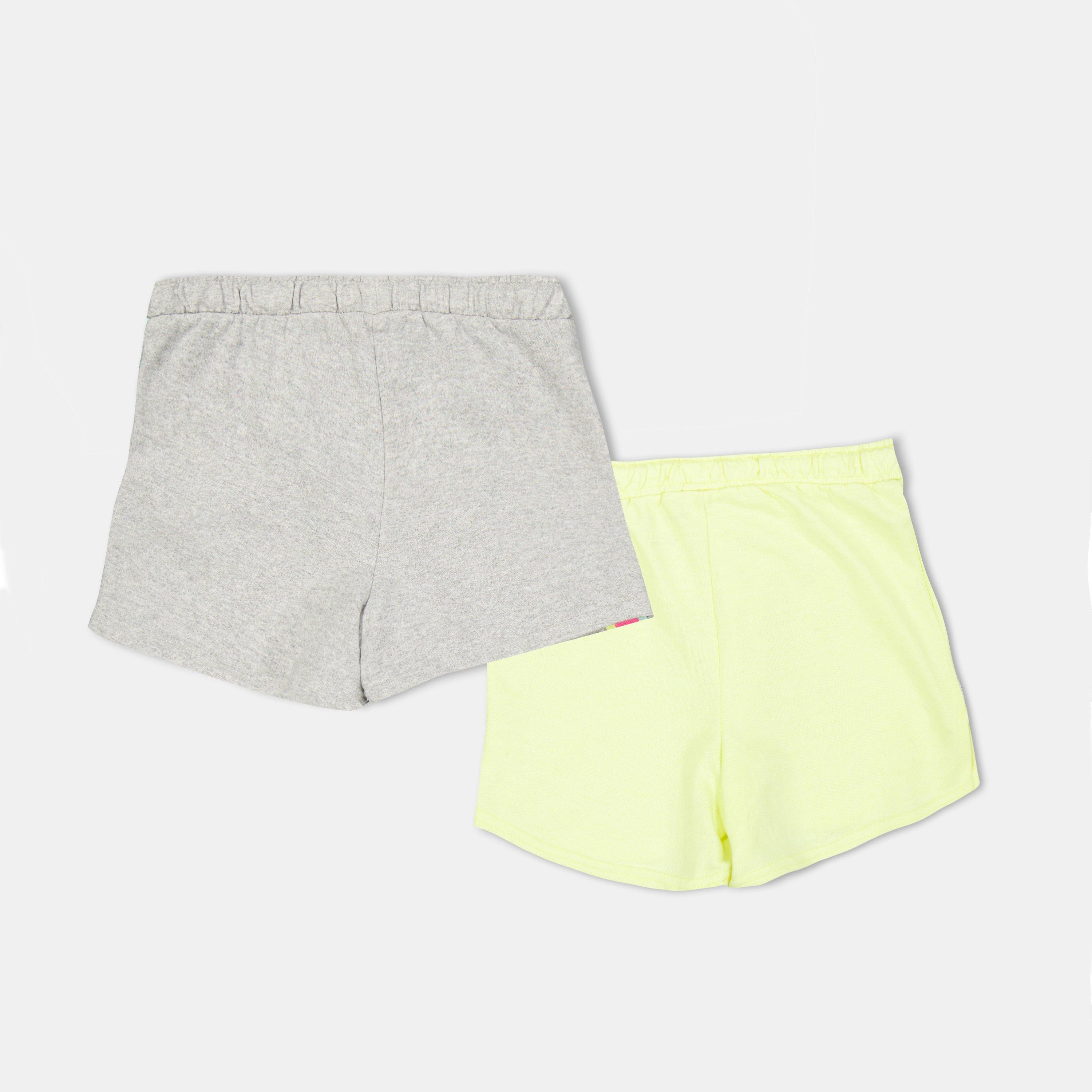 Lt Grey Heather - Reebok - Jersey Jogger Shorts - 2