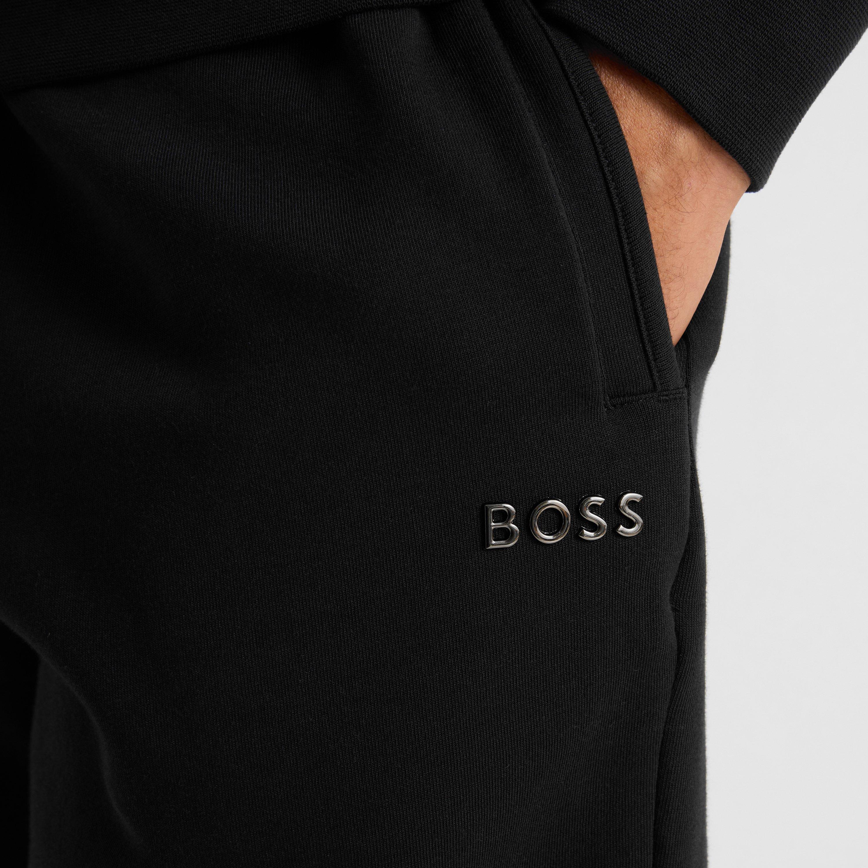 Schwarz 004 - Boss - Mens BOSS BODYWEAR Shorts with Metal Logo (Essense) - 5