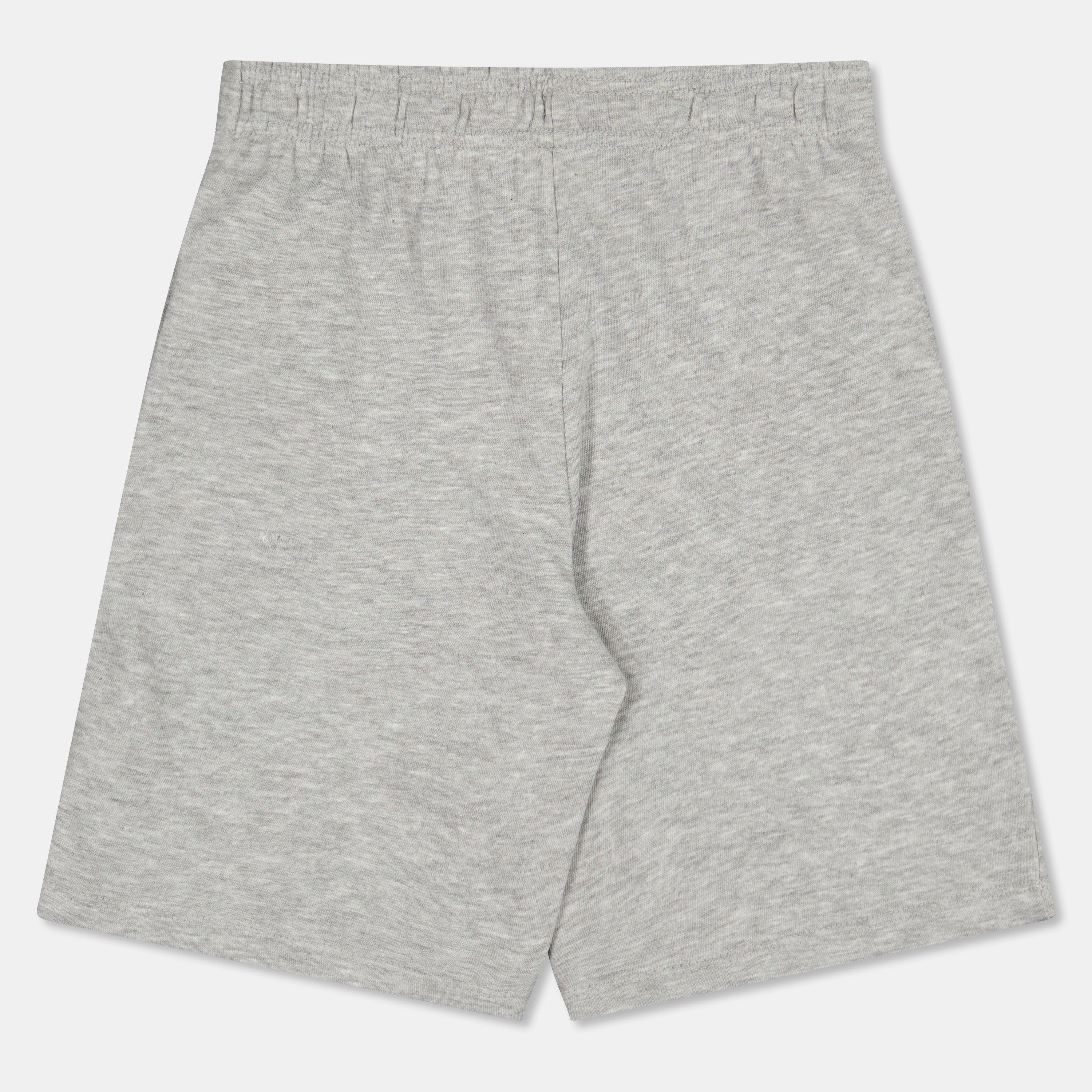 Lt Grey Heather - Reebok - Jersey Jogger Shorts - 2