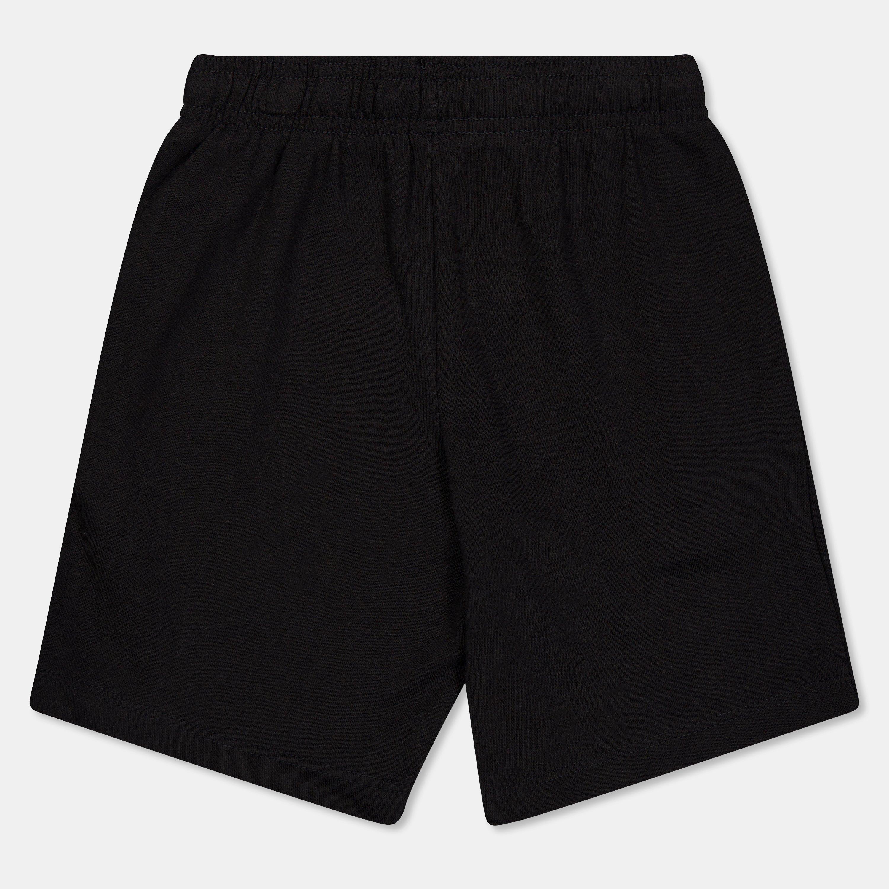 Black - Reebok - Jersey Jogger Shorts - 2