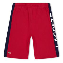 Lacoste Lacoste Colour Block Graphic Shorts Juniors