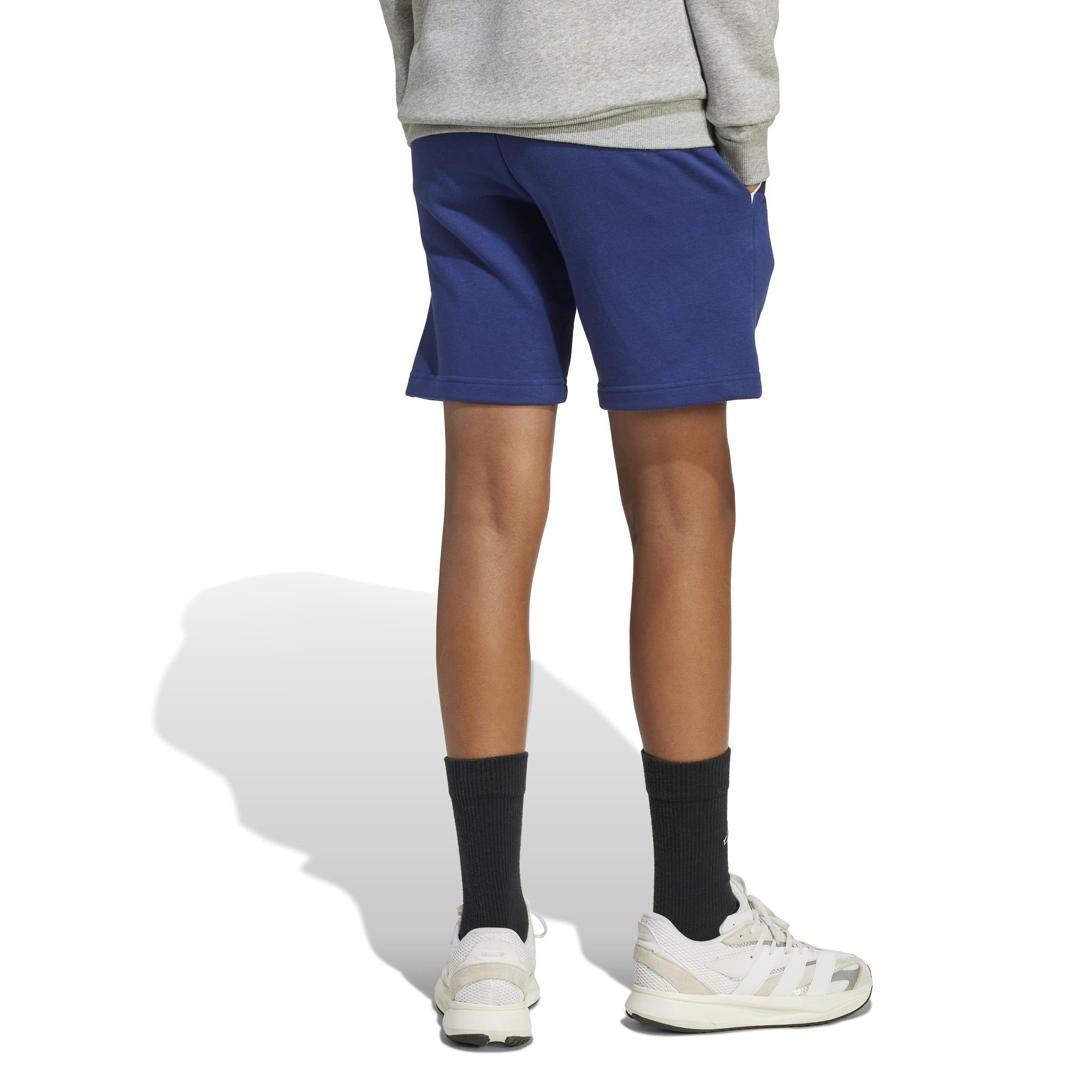 Dk Blue/White - adidas - Unisex Kids' Jersey Jogger Shorts - 2