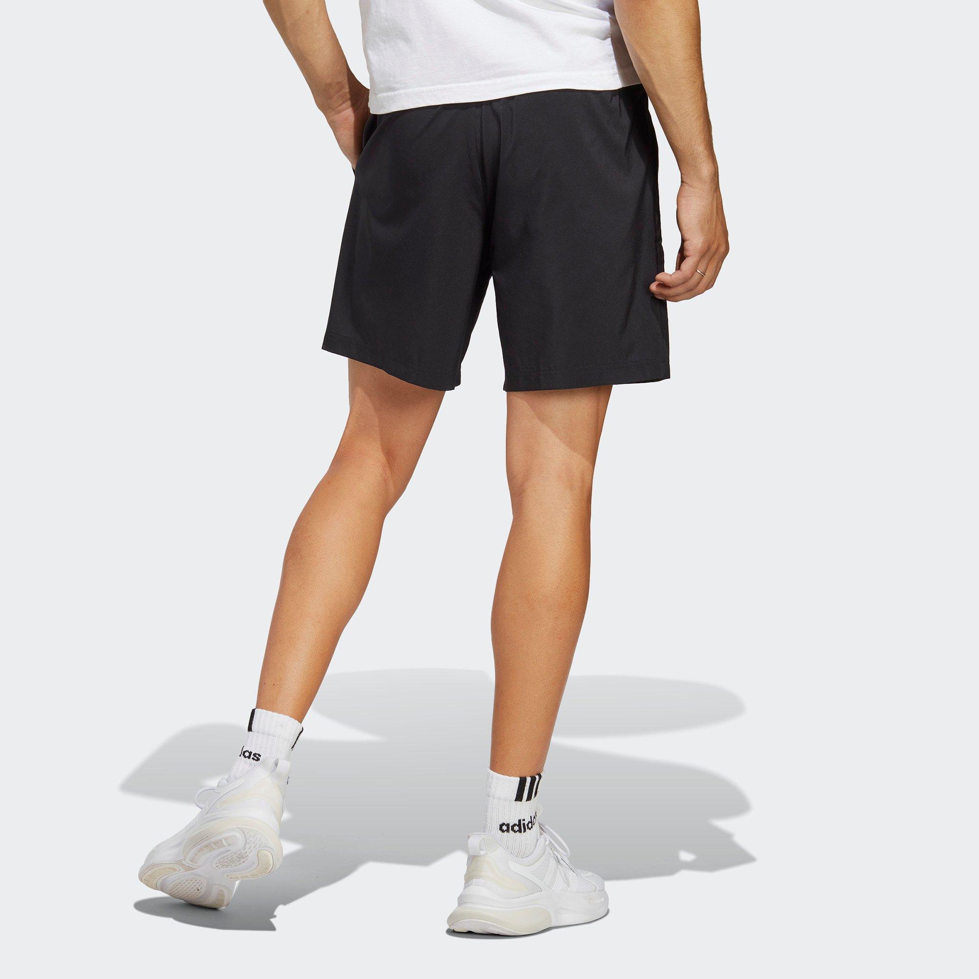 Black - adidas - Essentials Chelsea Linear Logo Mens Shorts - 3