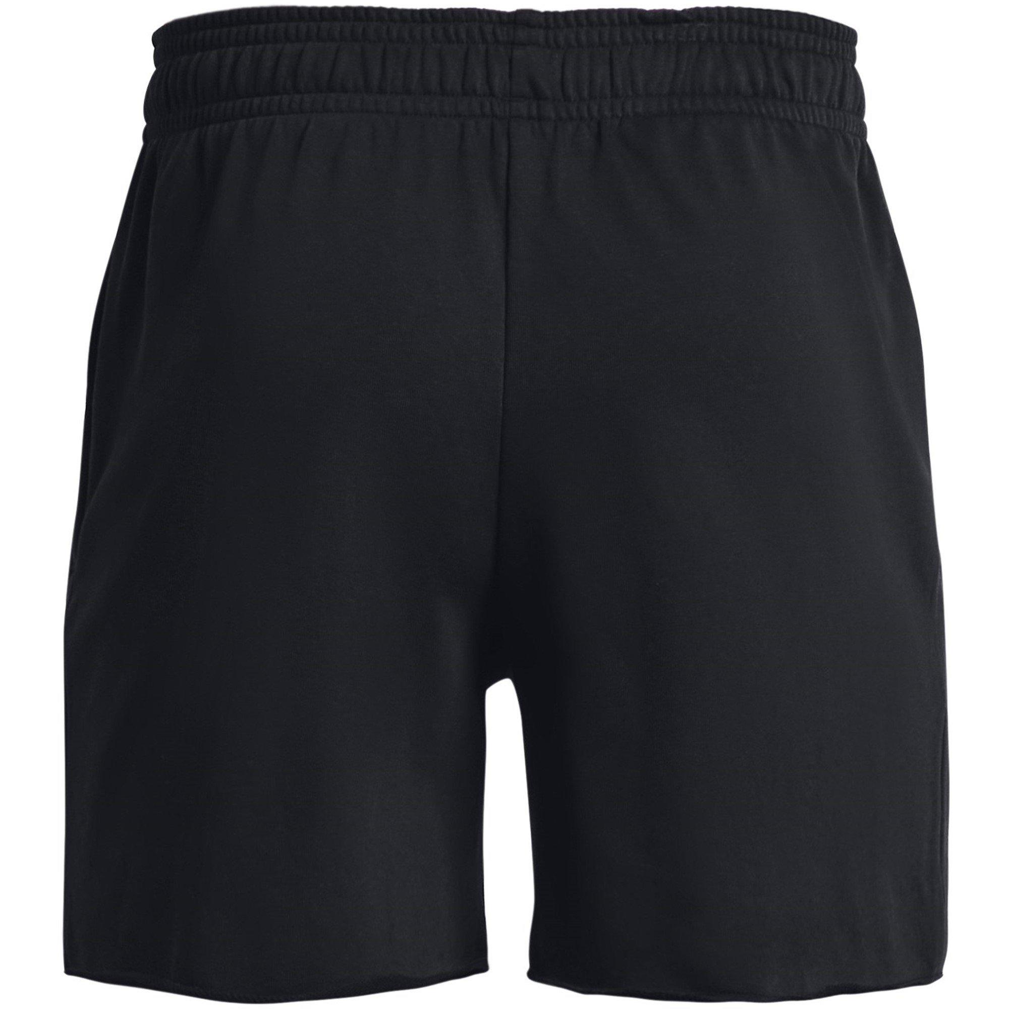 Blk/Onyx White - Under Armour - Rival Terry Jogger Shorts - 6