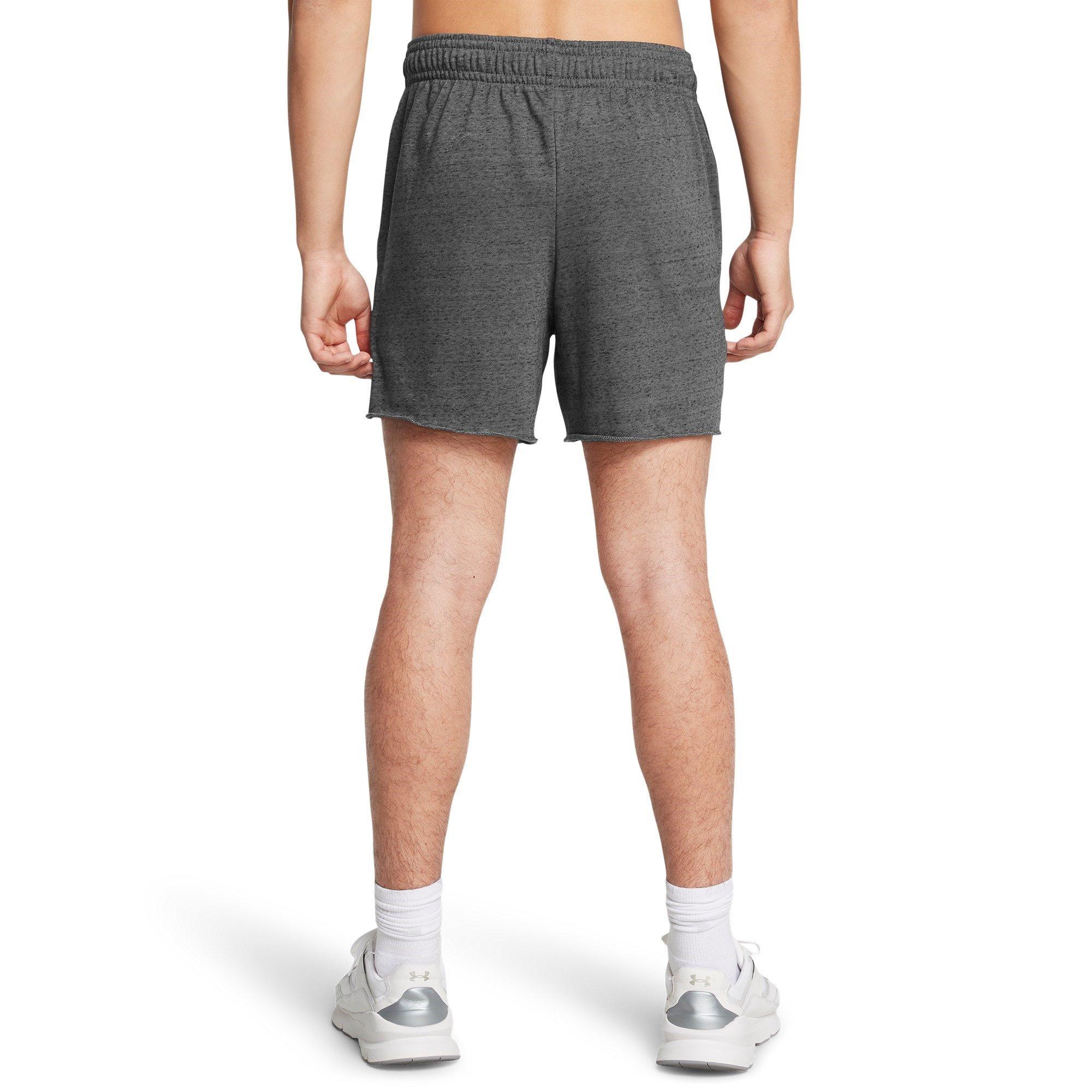 Crock/Onyx Wht - Under Armour - Men's Rival Terry Jogger Shorts - 3