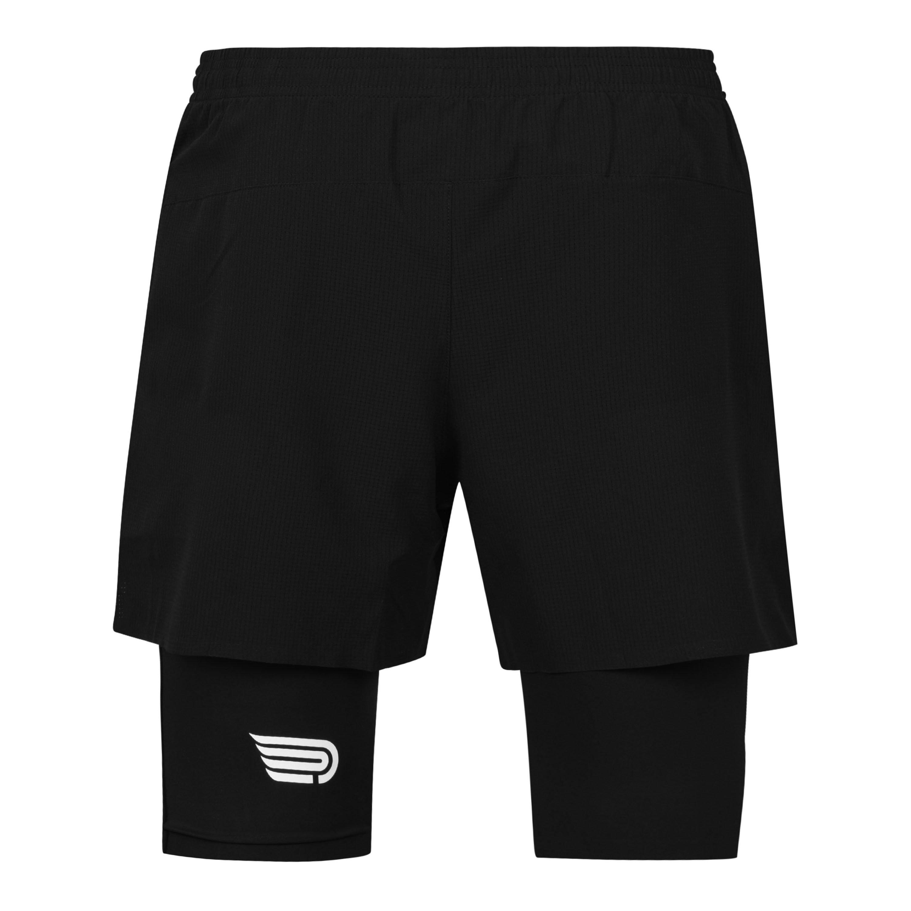 Black/Black - Pressio - Arahi 2in1 4.5 Short - 2