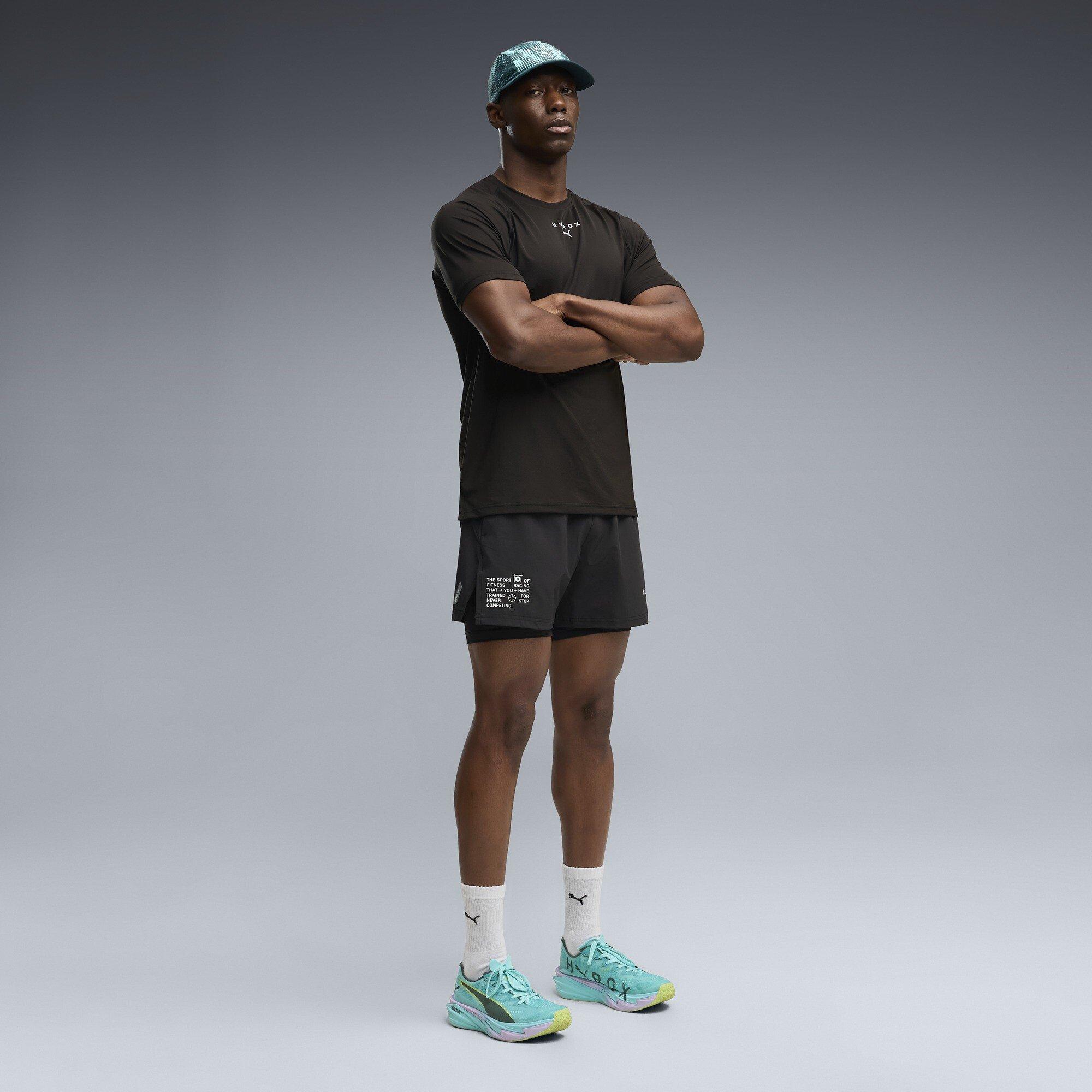 Sort - Puma - Men's Hyrox 2-in-1 Performance Shorts - 6