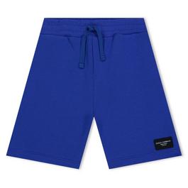 Dolce and Gabbana Jersey Shorts With Logo Tag Juniors