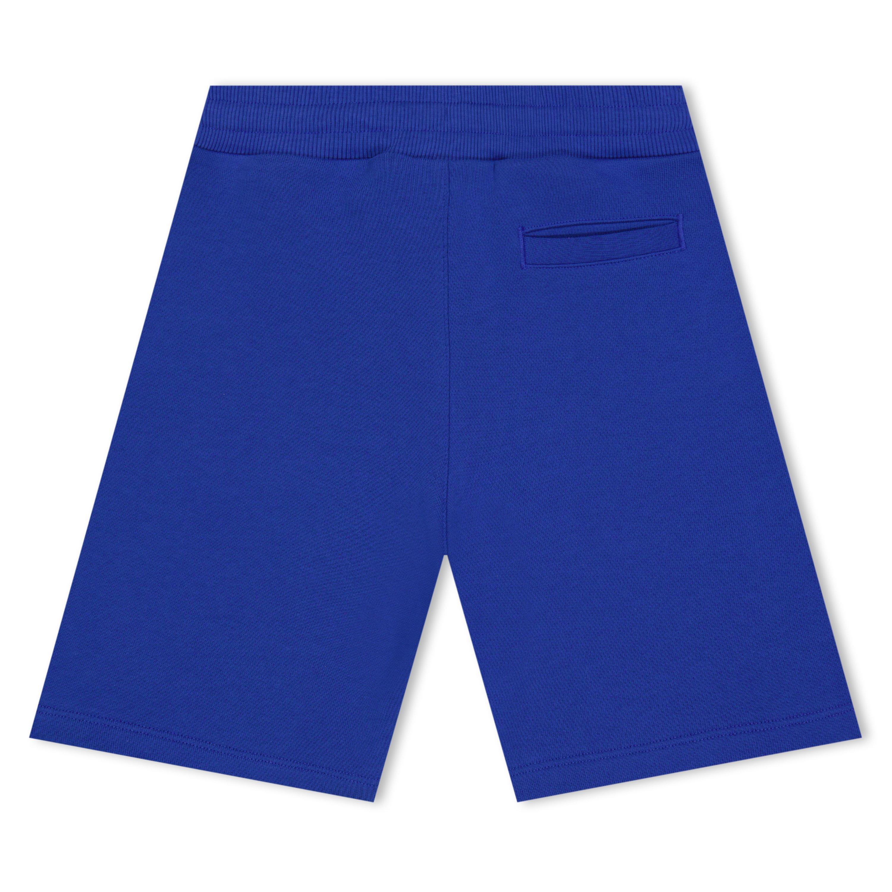 Blue B4401 - Dolce and Gabbana - Jersey Shorts With Logo Tag Juniors - 2