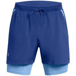 Under Armour UA Launch 2 in 1 7 Shorts Mens