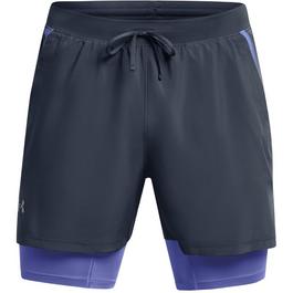 Under Armour UA Launch 2 in 1 7 Shorts Mens