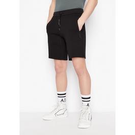 Armani Exchange Small Logo Fleece Shorts