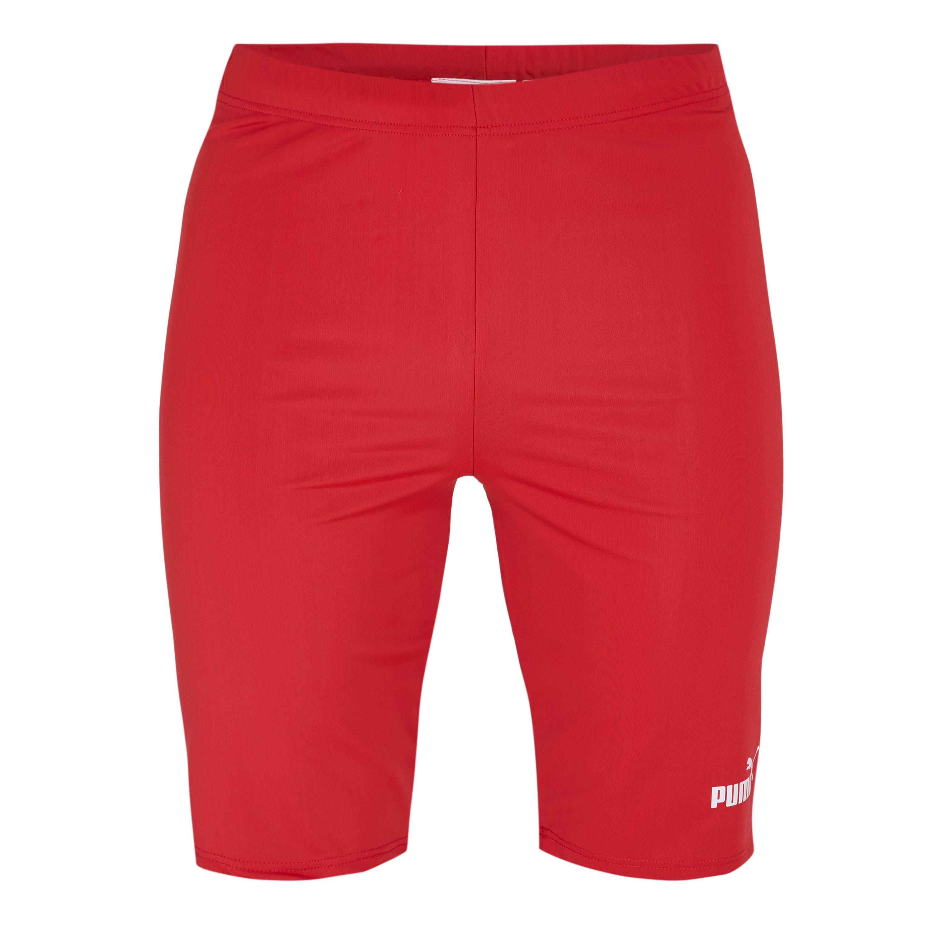 Red - Puma - (5) Short Tights (Vent) Mens - 1
