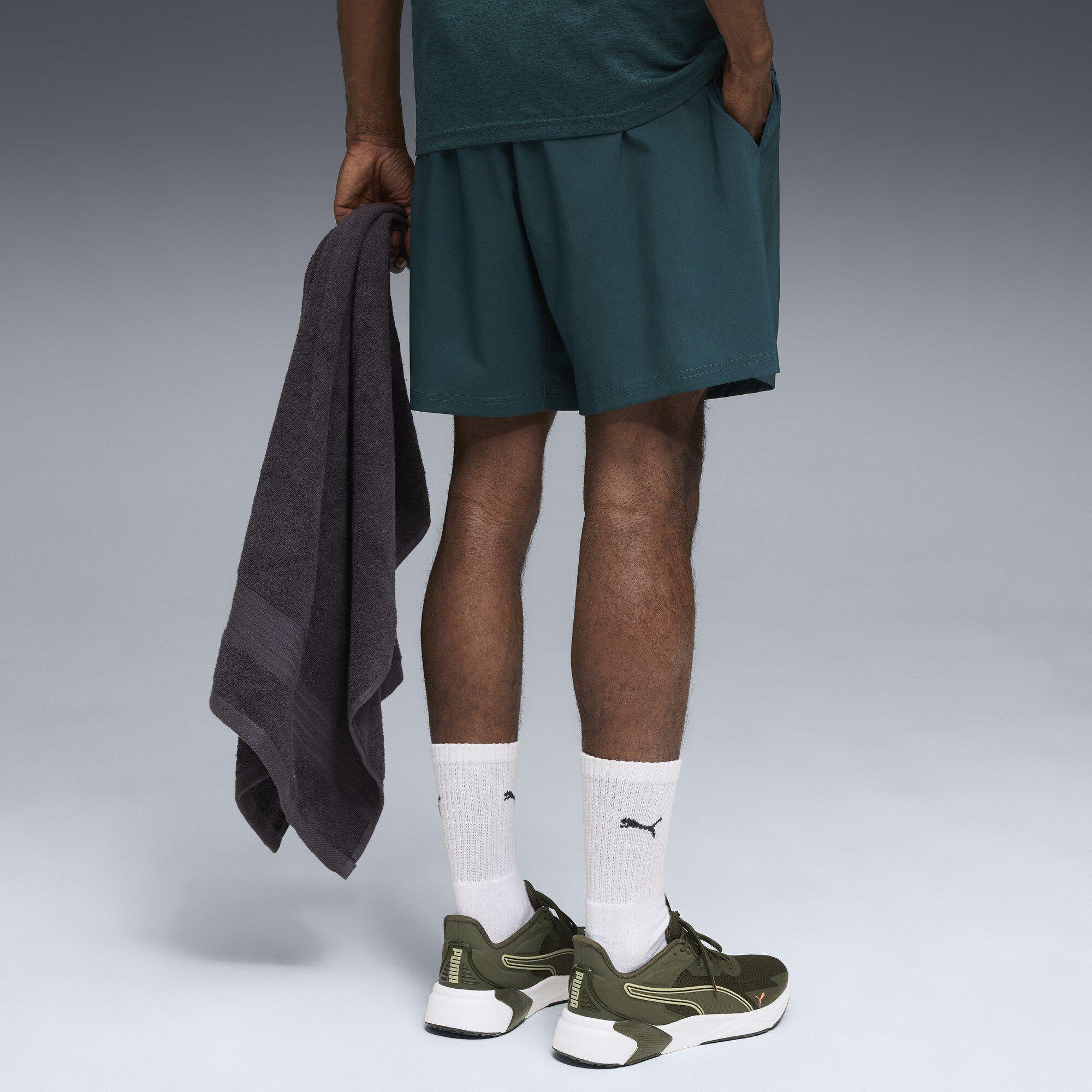 Green Terrai - Puma - Men's Tad 7in Performance Gym Shorts - 4