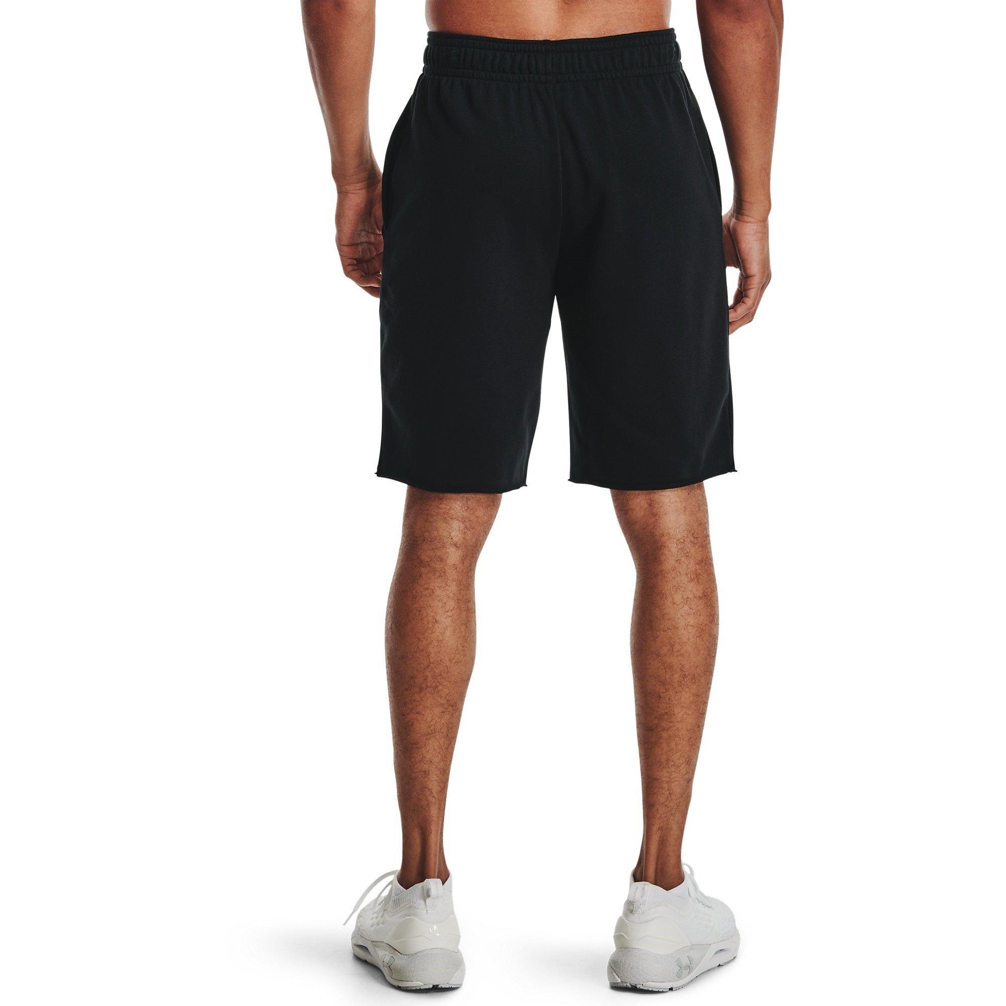 Black - Under Armour - Rival Terry Shorts Mens - 4