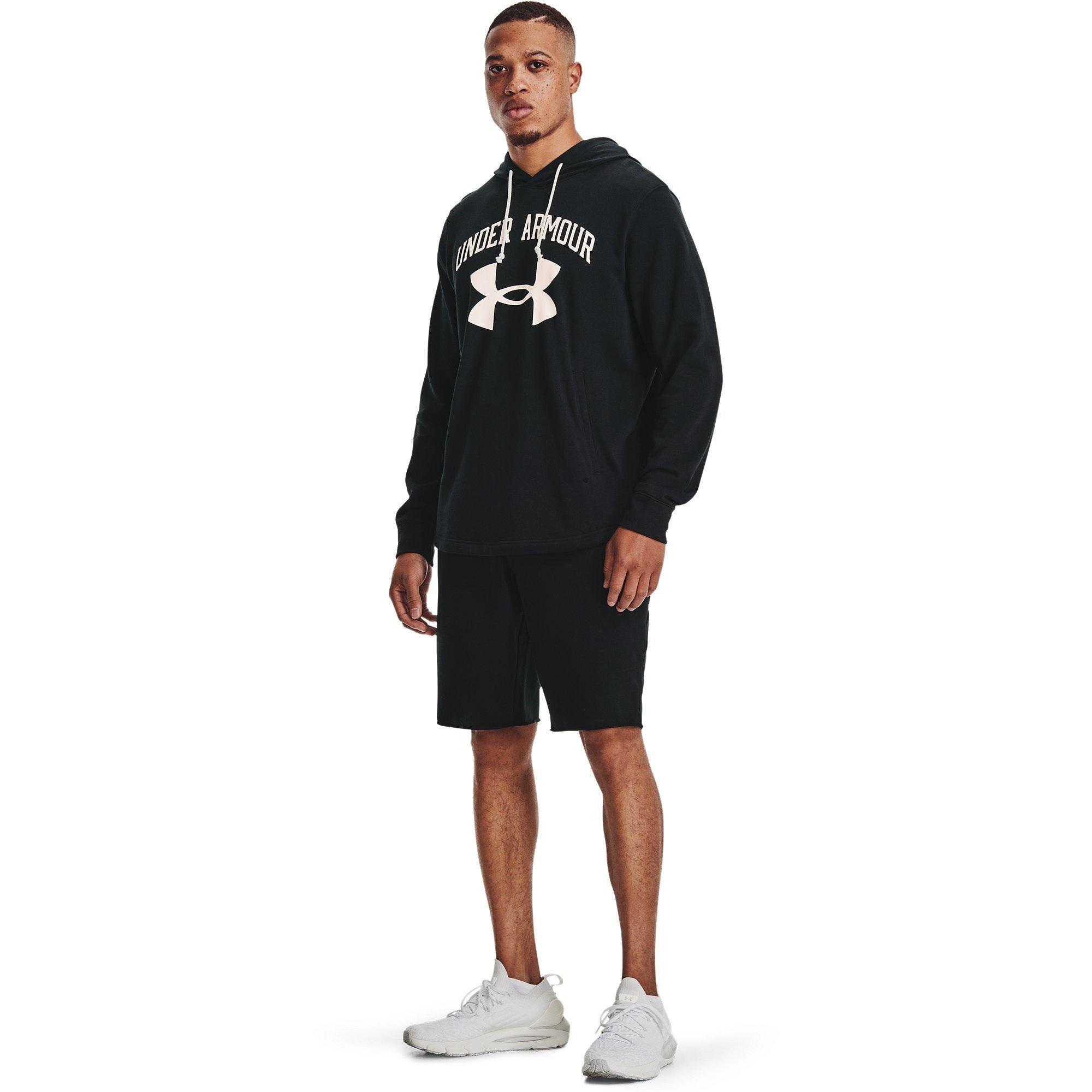 Black - Under Armour - Rival Terry Shorts Mens - 6
