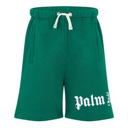 Palm Angels ChildrenS Logo Shorts