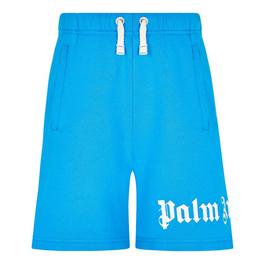 Palm Angels ChildrenS Logo Shorts