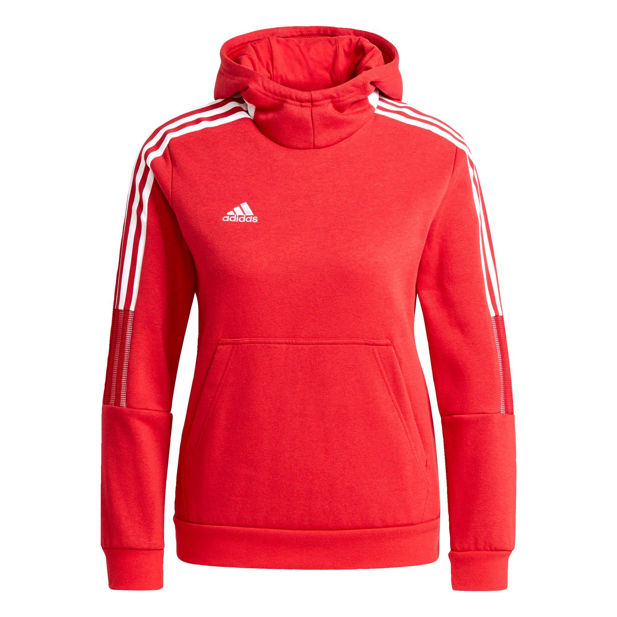Team Power Red - adidas - Kids' Tiro 21 Zip Hoodie