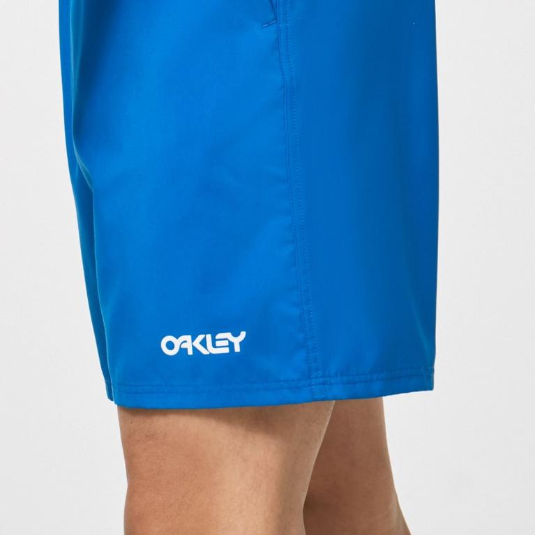 Ozone - Oakley - logo print track shorts Braun - 5