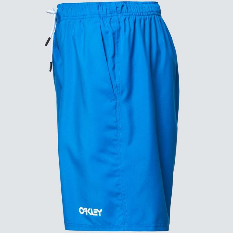 Ozone - Oakley - logo print track shorts Braun - 9