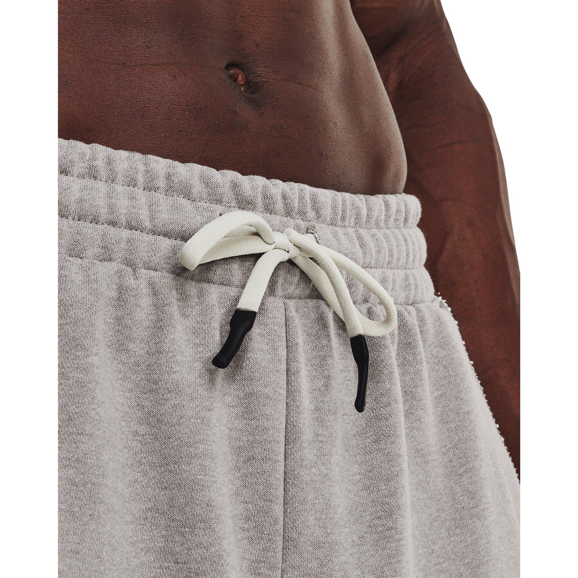 Pewter/Black - Under Armour - Project Rock Terry Shorts Mens - 9