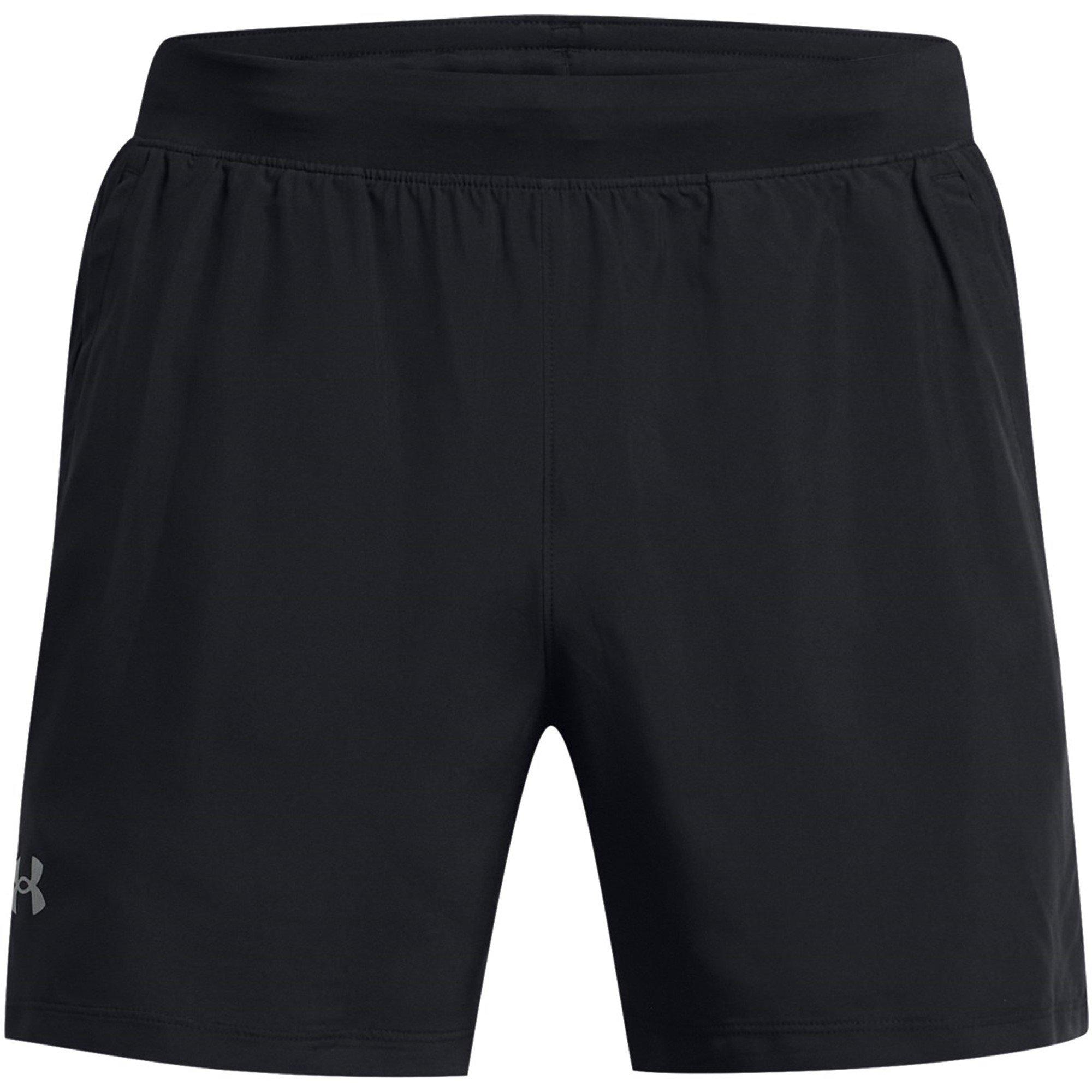 Under Armour Men's Ua Launch 5In Shorts - Blk/Refl - XL