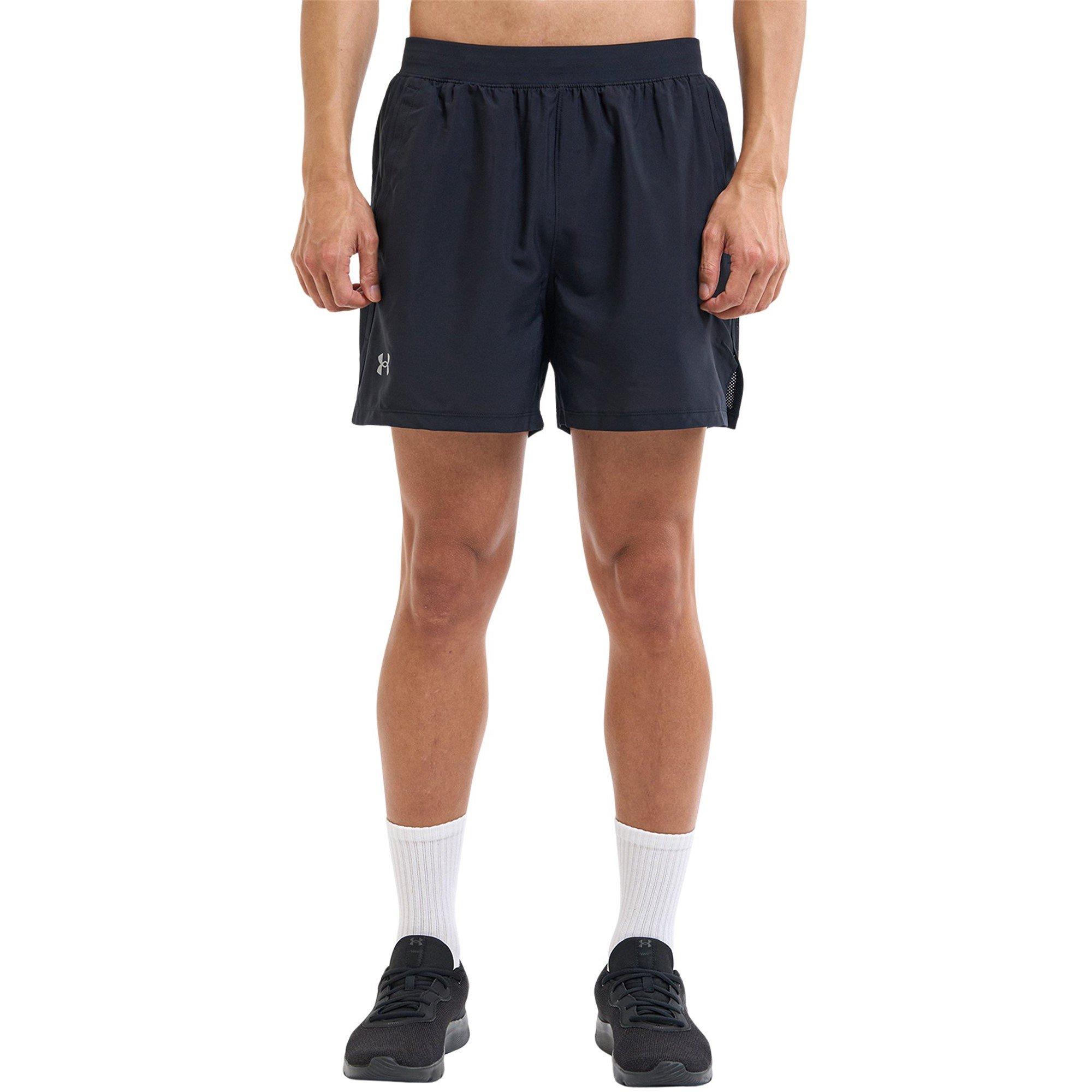 Blk/Refl - Under Armour - Armour UA Launch Unlined 5 Shorts Men's - 5