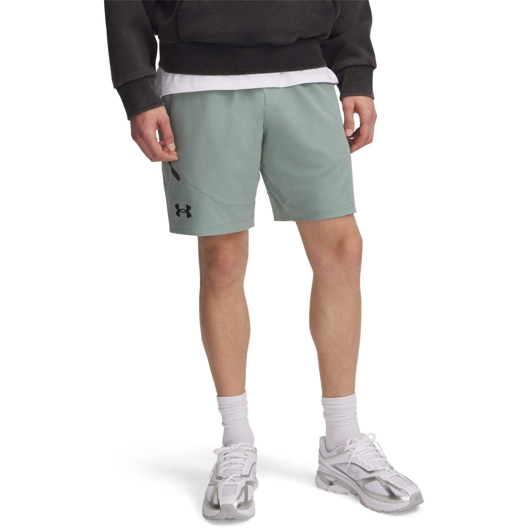 Under Armour Men's Unstoppable Performance Gym Shorts - Green - S