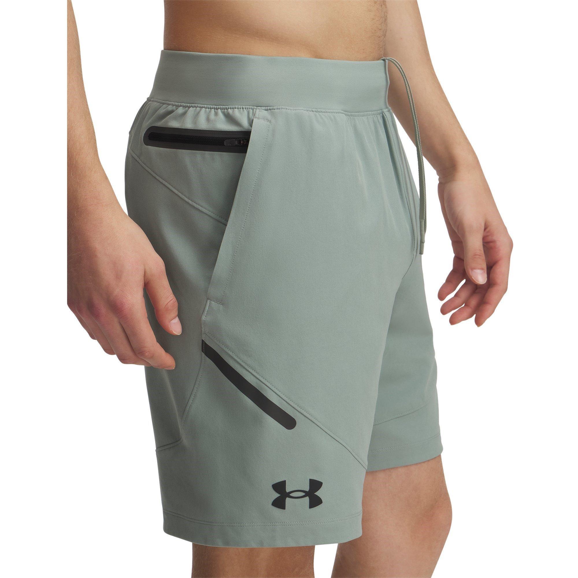Green - Under Armour - Men's Unstoppable Performance Gym Shorts - 3