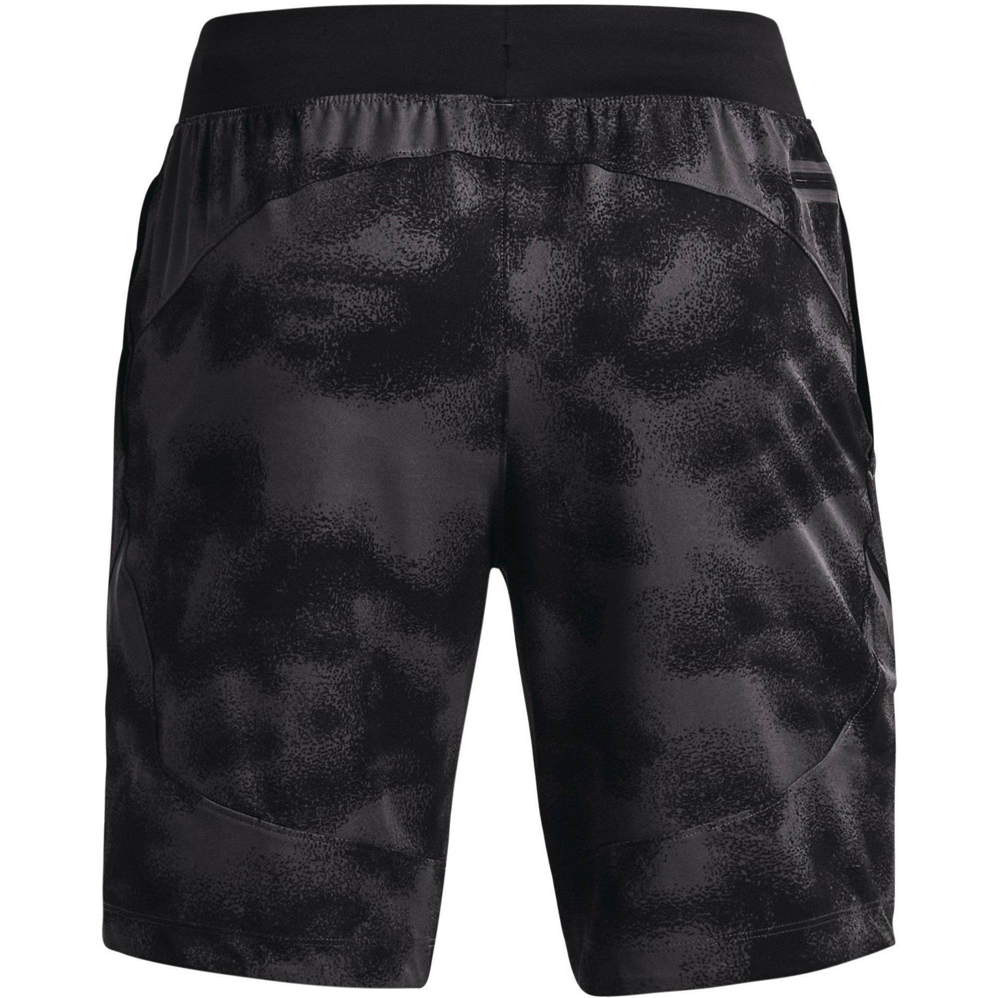 Grey - Under Armour - Unstoppable Performance Gym Shorts - 7