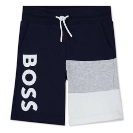 Boss Boss Large graphic-print long-sleeve organic cotton T-shirts