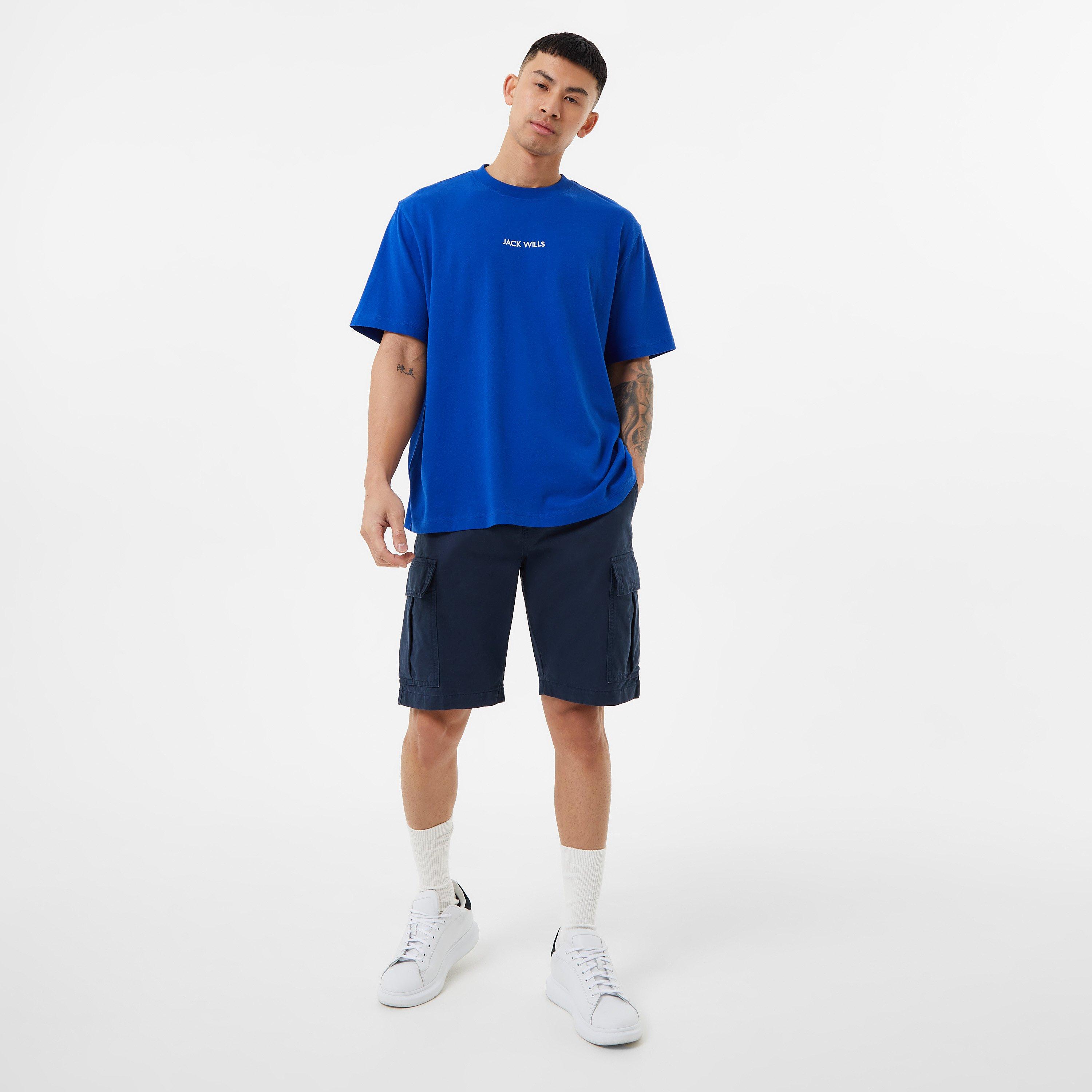 Jack Wills | Twill Cargo Short | Fleece Shorts | Sports Direct MY