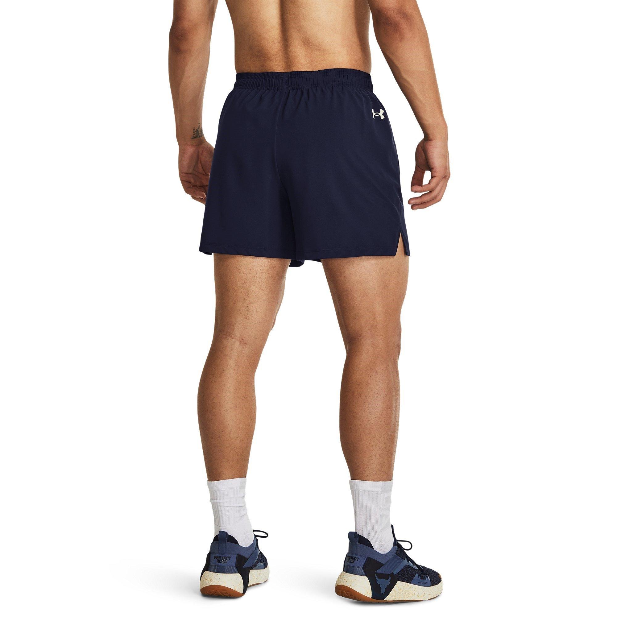 Blue - Under Armour - Rock Leg Day Performance Gym Shorts - 3