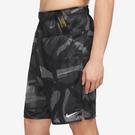 Noir/Gris - Nike - Dri-FIT Totality Men's 9 Unlined Camo Fitness Shorts - 3