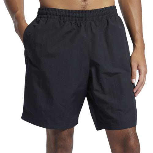 Black - Reebok - Training Essentials Utility Mens Shorts - 3