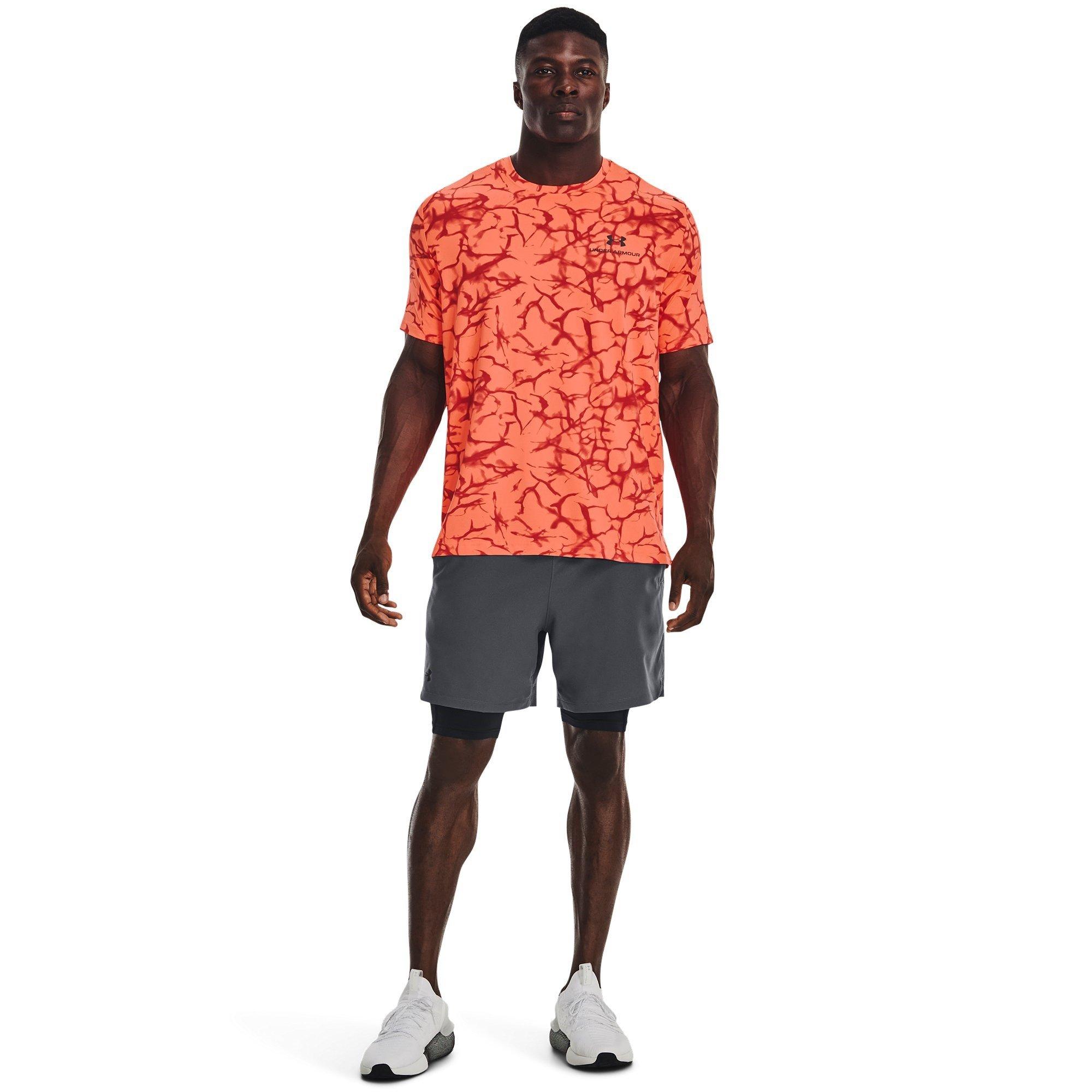 PitchGray/Black - Under Armour - Vanish Woven 2-in-1 Shorts Mens - 4