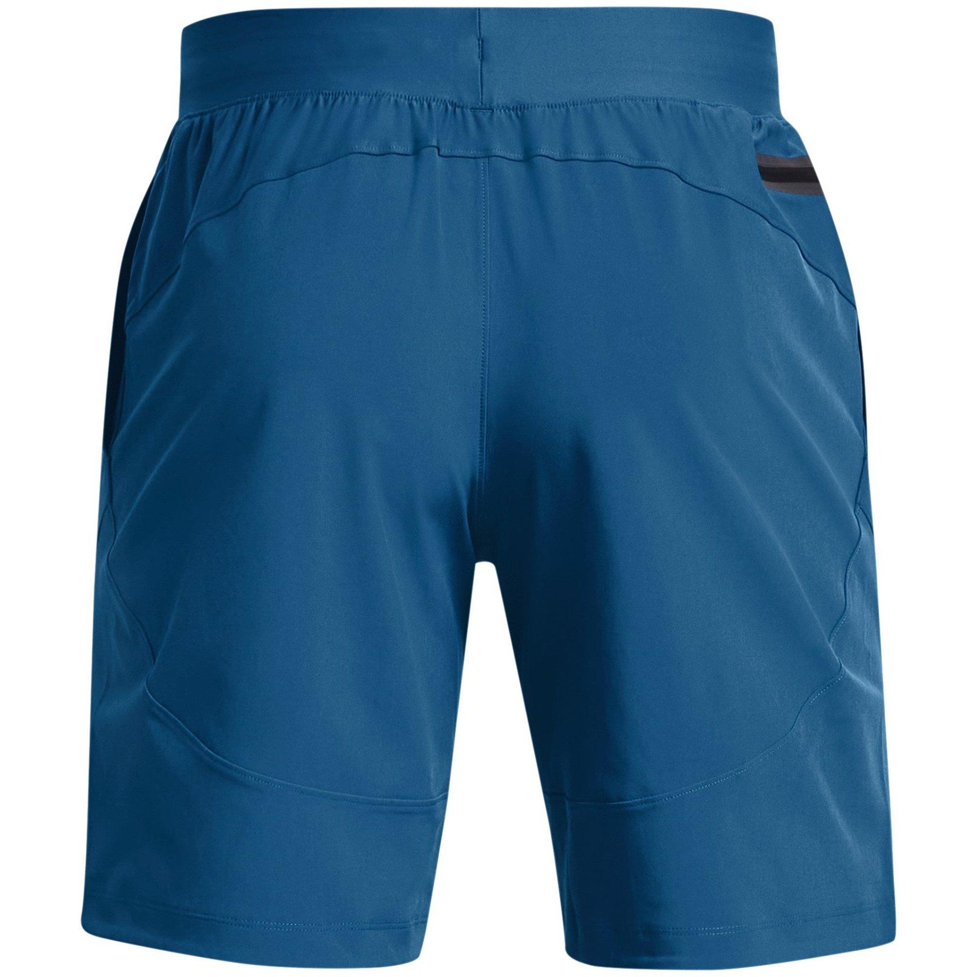 Bleu - Under Armour - Unstoppable Hybrid Shorts Mens - 8