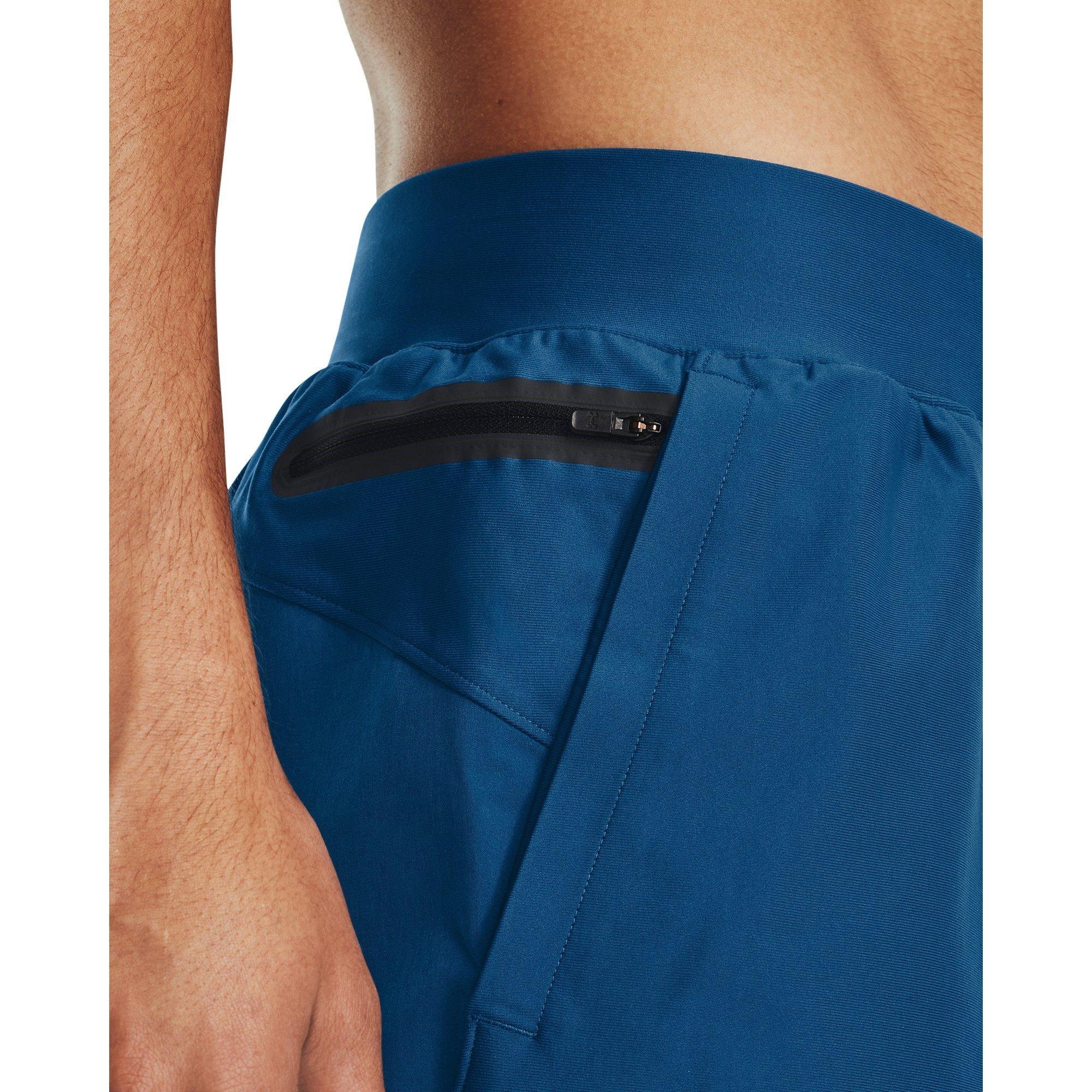 Bleu - Under Armour - Unstoppable Hybrid Shorts Mens - 7