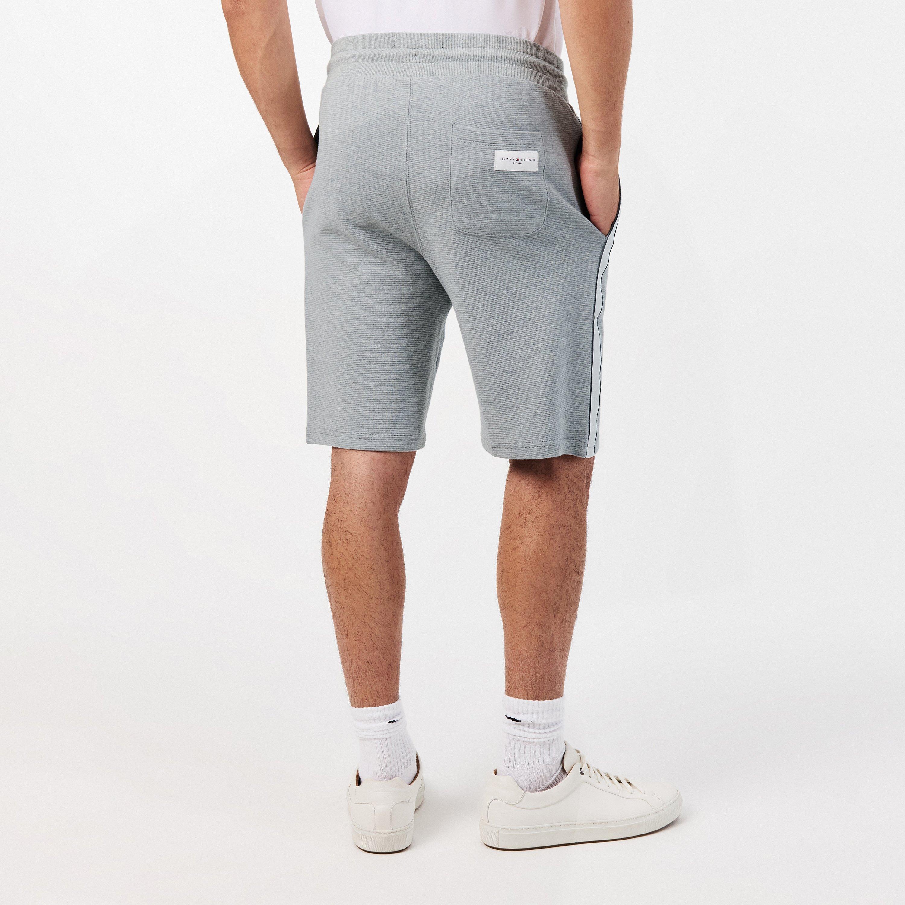 GreyHeather P61 - Tommy Hilfiger - drawstring waist shorts mens - 4