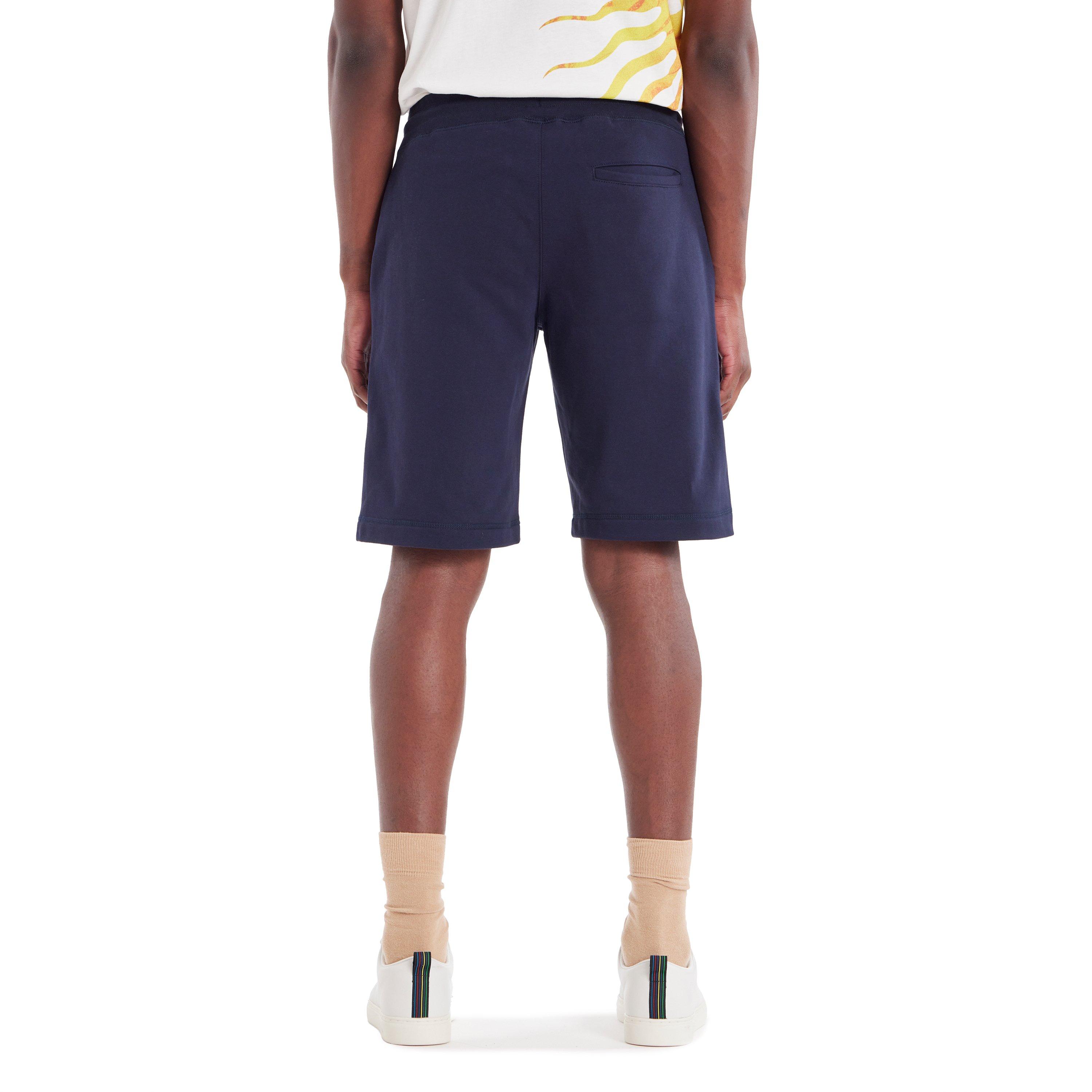 Navy 49 - PS Paul Smith - Zebra Jersey Shorts - 3
