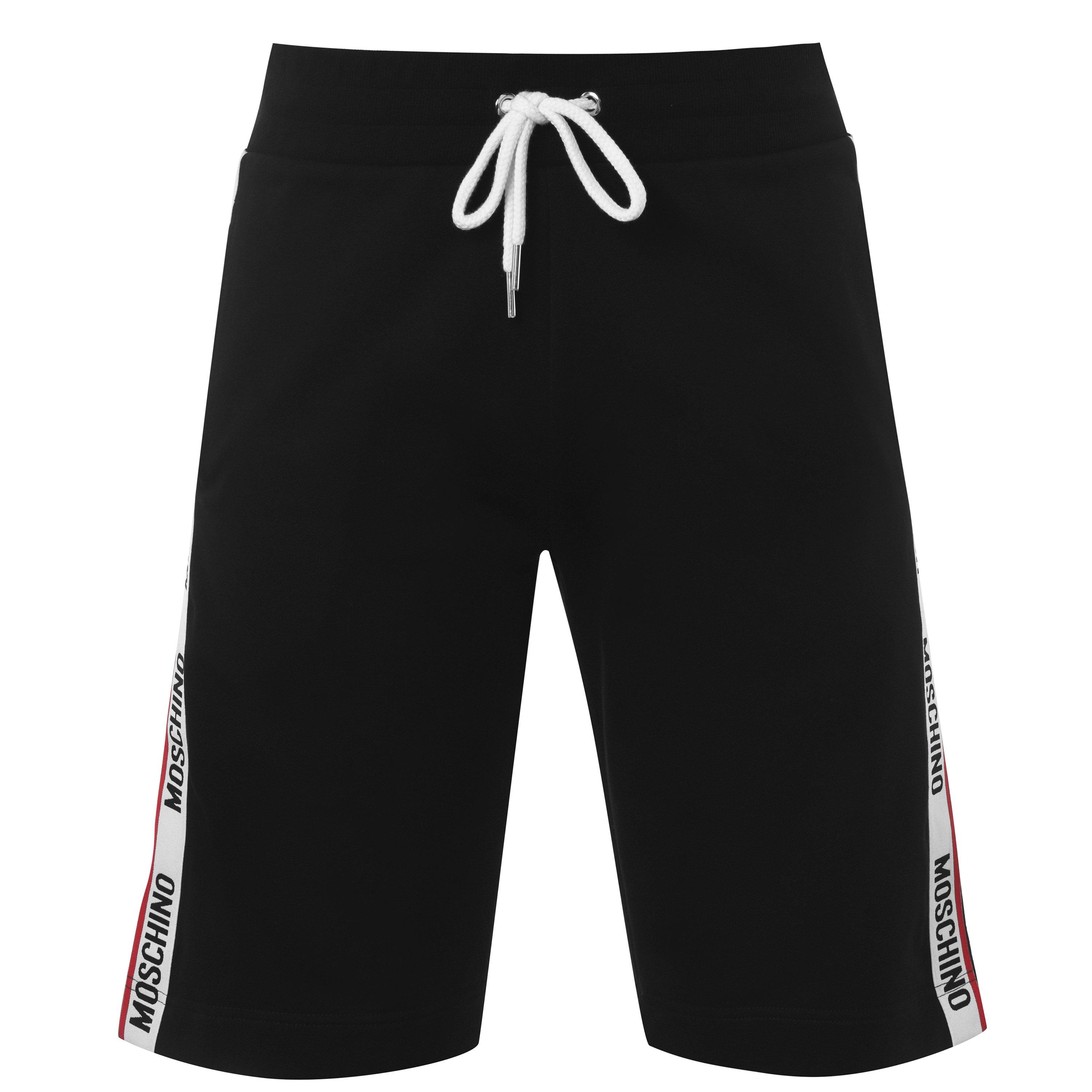 Black - Moschino - Tape Shorts - 1