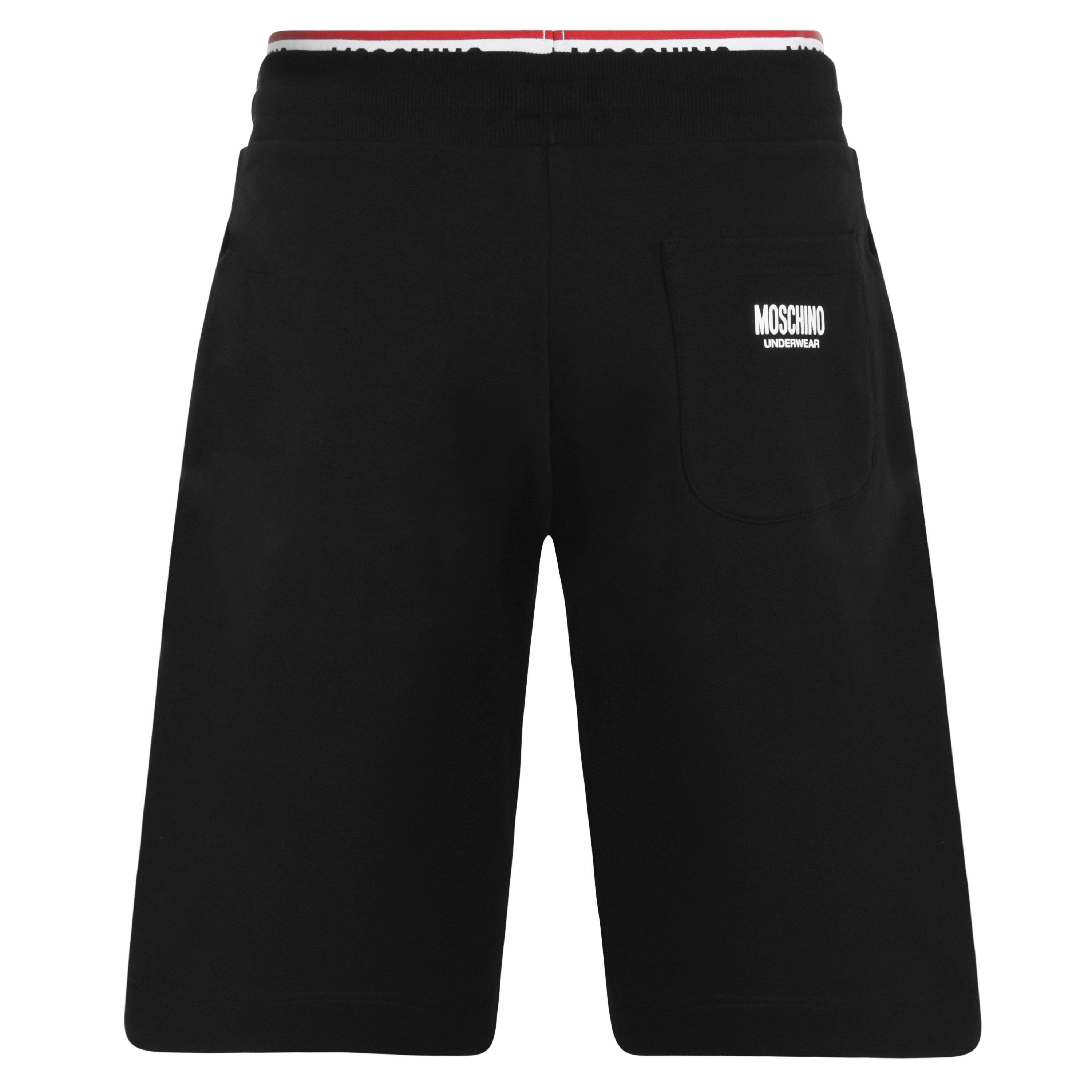 Black - Moschino - Tape Shorts - 8